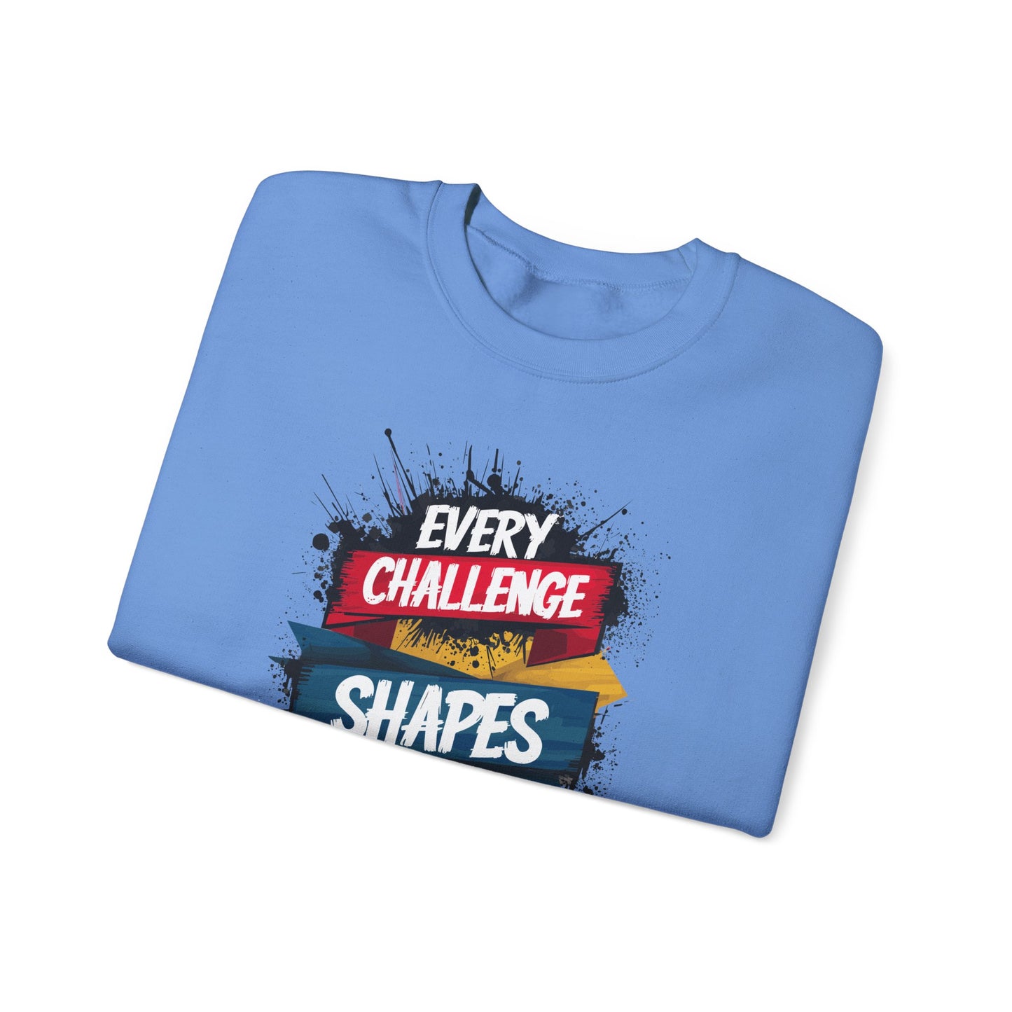 Every Challenge Shapes Your Strength Unisex Heavy Blend™ Crewneck Sweatshirt