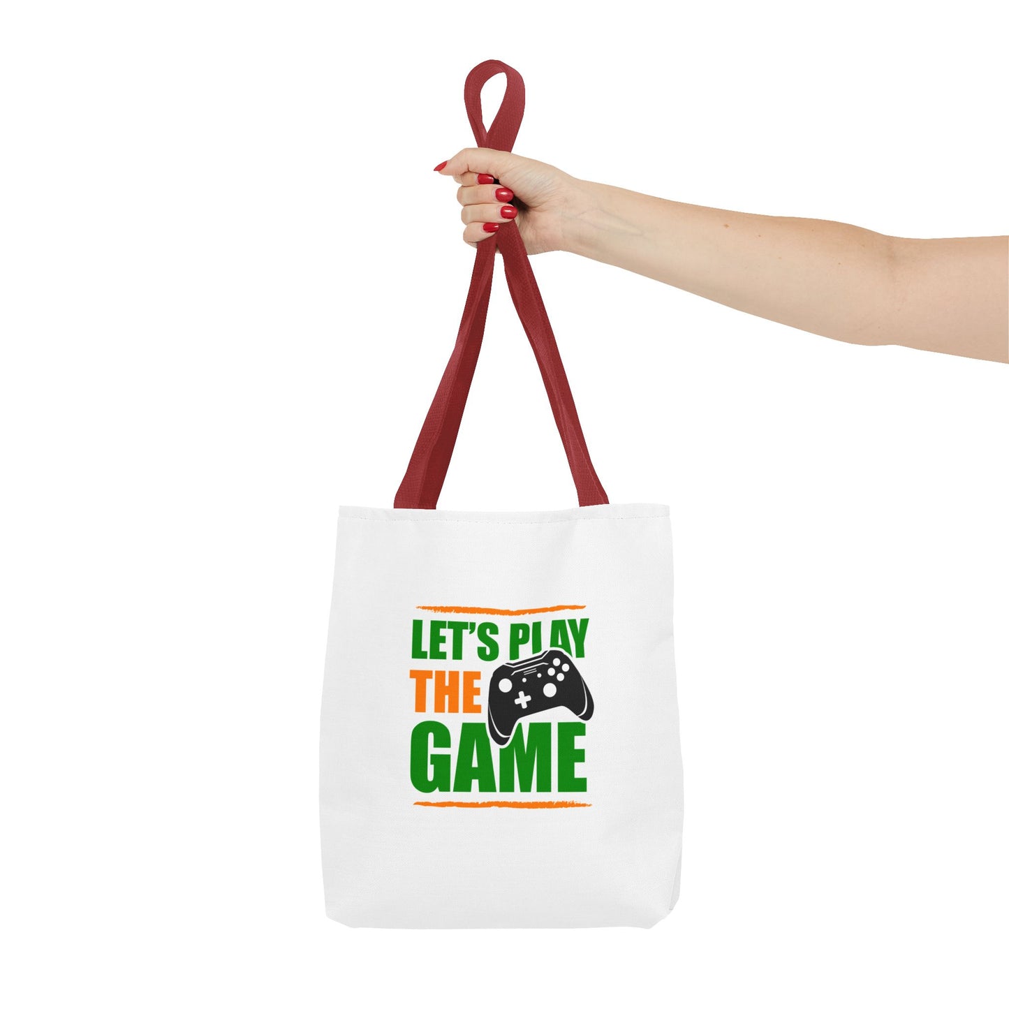 Let's Play The Game Tote Bag (AOP)