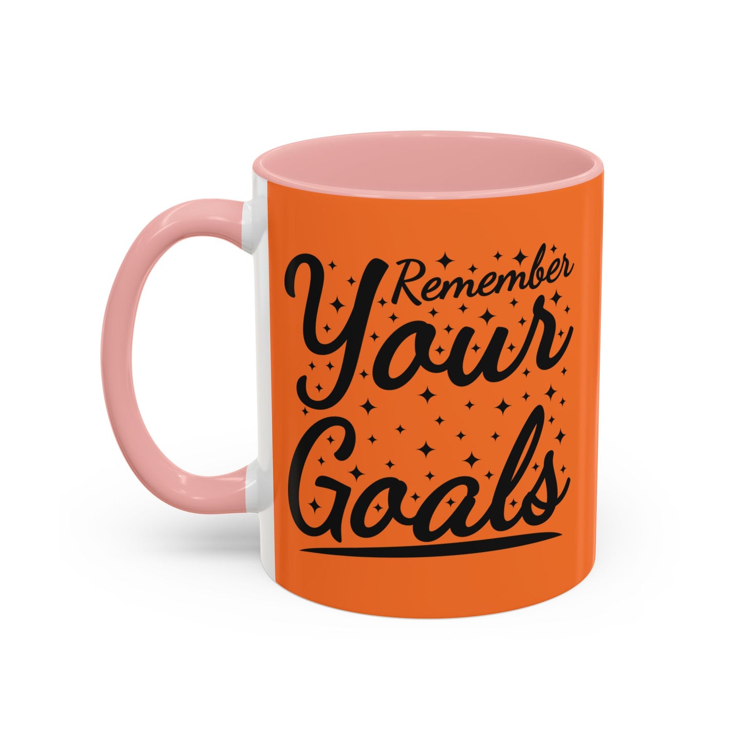 Remember Your Goals Accent Coffee Mug (11, 15oz)