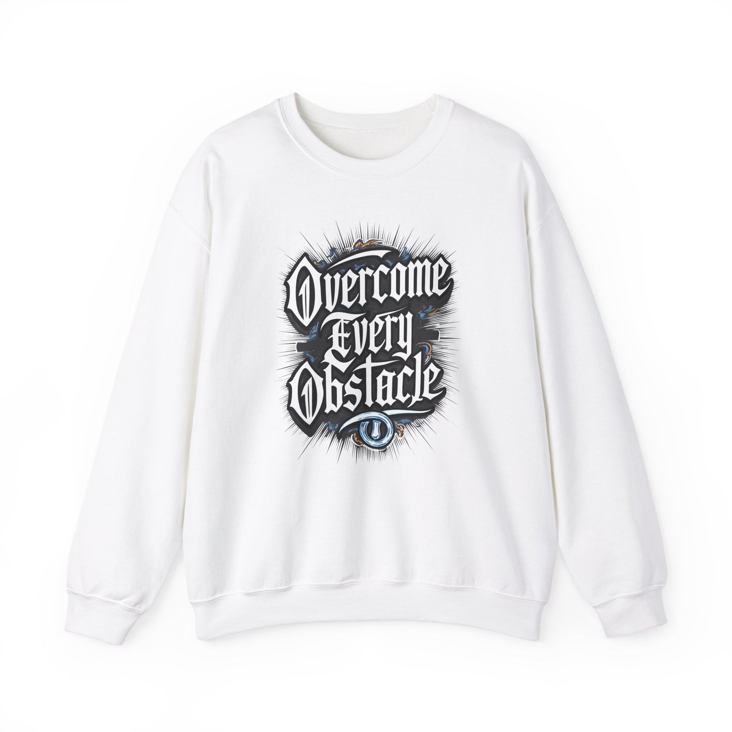 Overcome Every Obstacle Unisex Heavy Blend™ Crewneck Sweatshirt