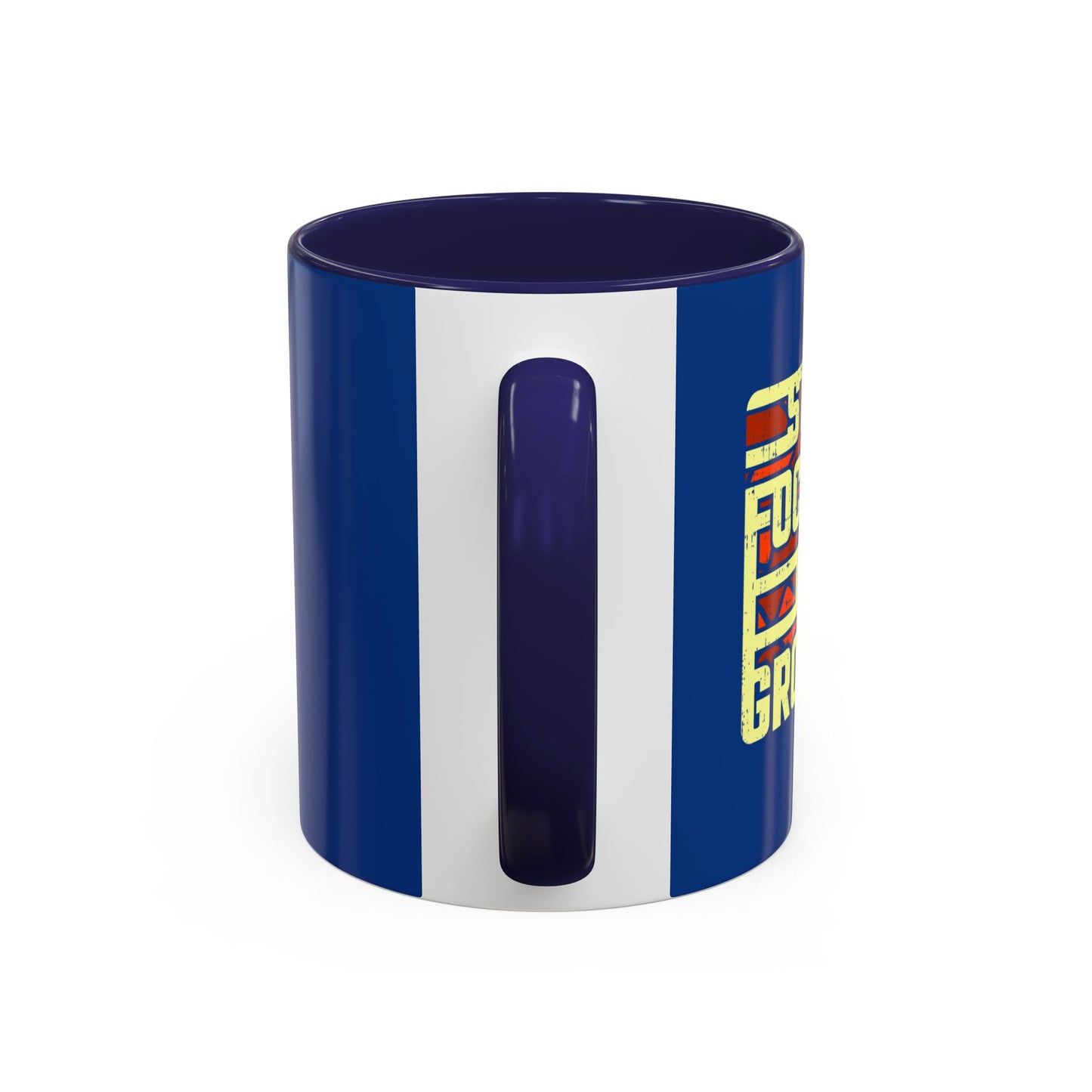 Stay Focused On Growth Accent Coffee Mug (11, 15oz)