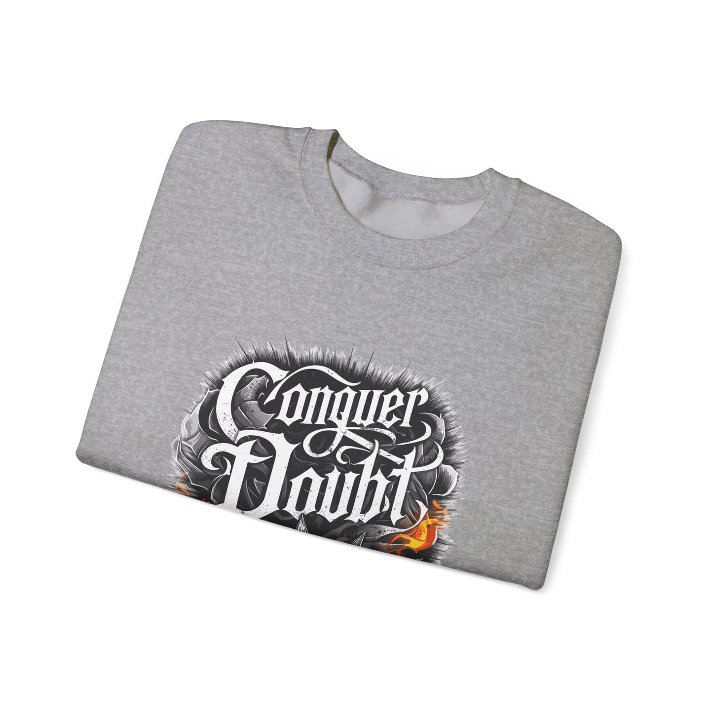 Conquer Doubt Unisex Heavy Blend™ Crewneck Sweatshirt