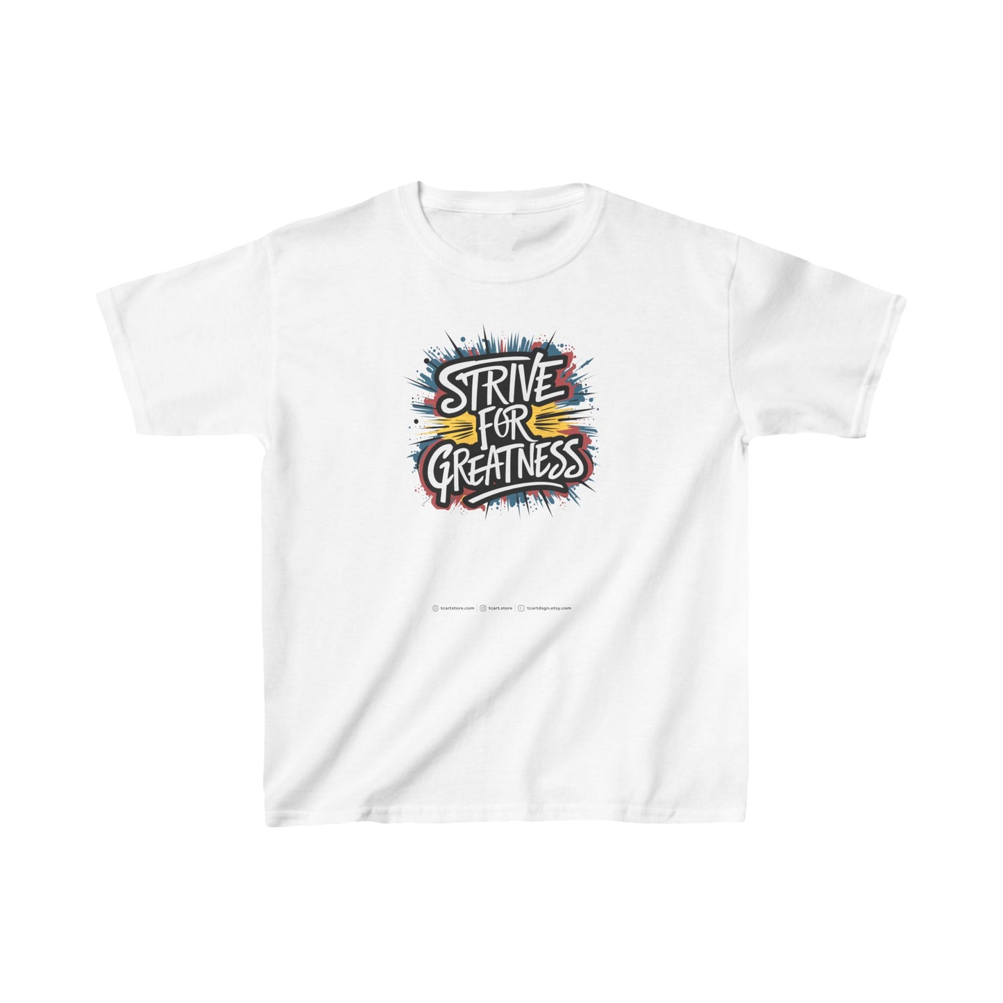 Strive For Greatness Kids Heavy Cotton™ Tee