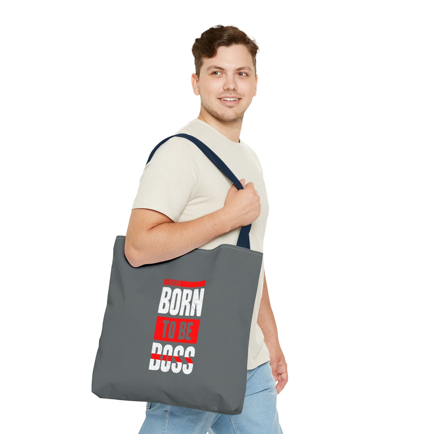 Born To Be Boss Tote Bag (AOP)