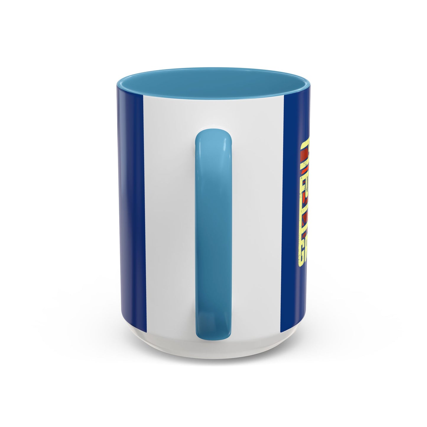 Stay Focused On Growth Accent Coffee Mug (11, 15oz)