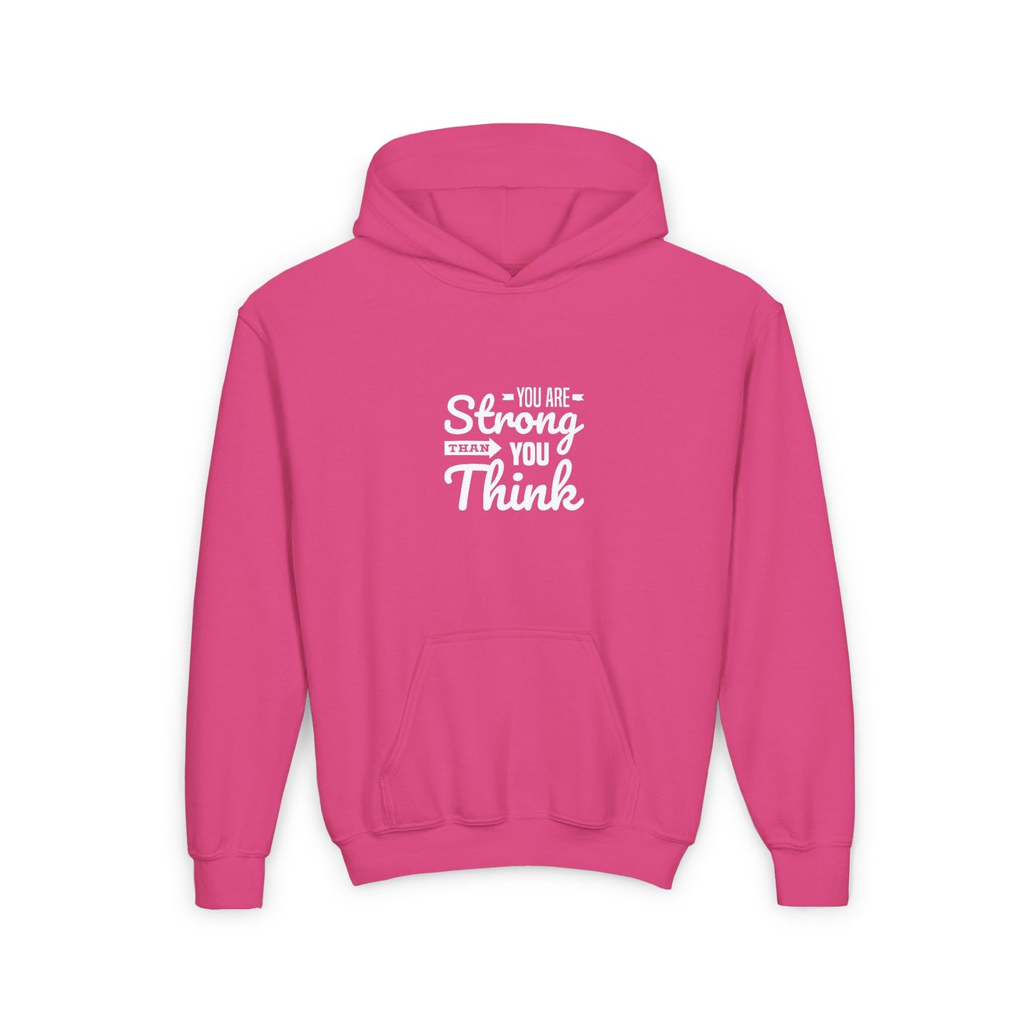You Are Strong Than You Think Youth Heavy Blend Hooded Sweatshirt
