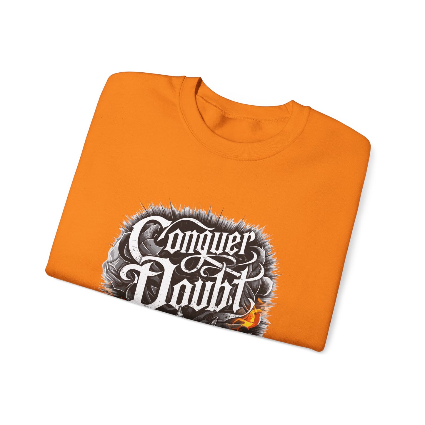 Conquer Doubt Unisex Heavy Blend™ Crewneck Sweatshirt