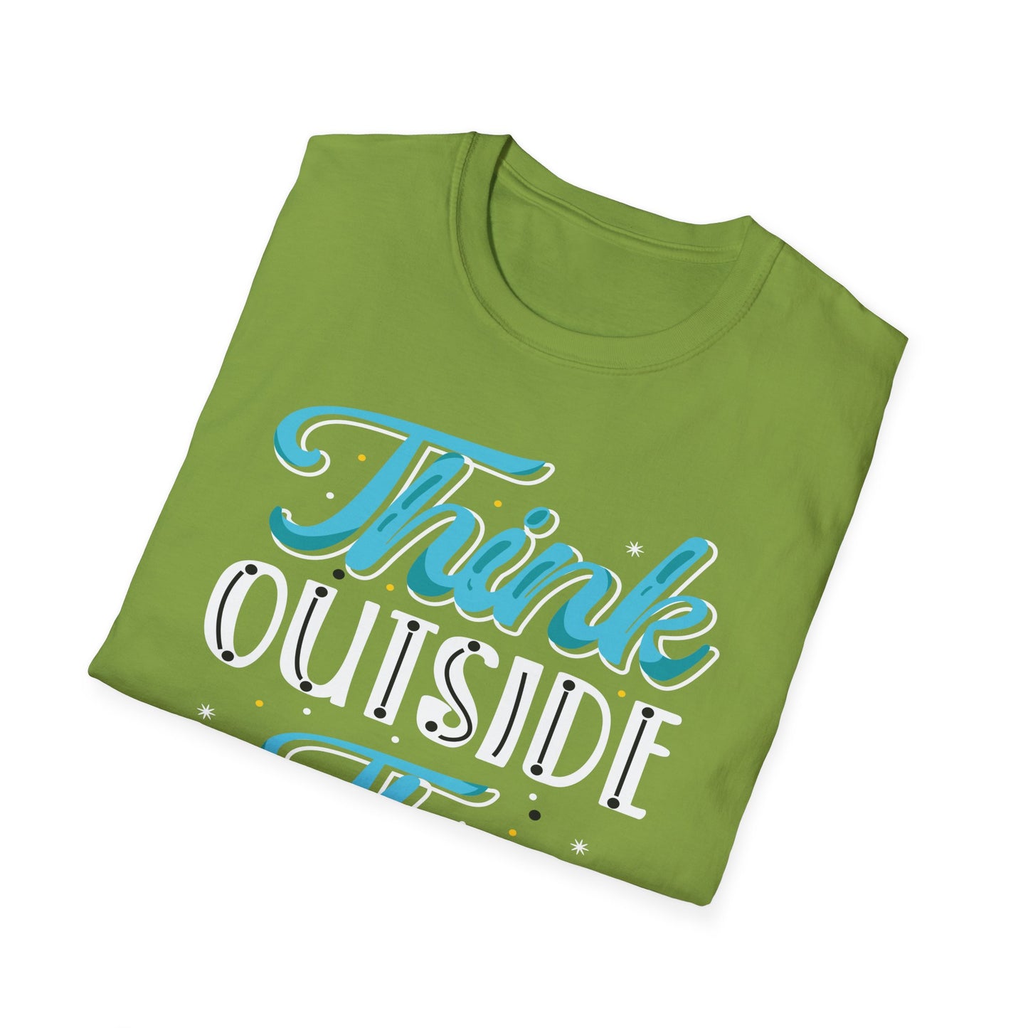 Think Outside The Box  Unisex Softstyle T-Shirt