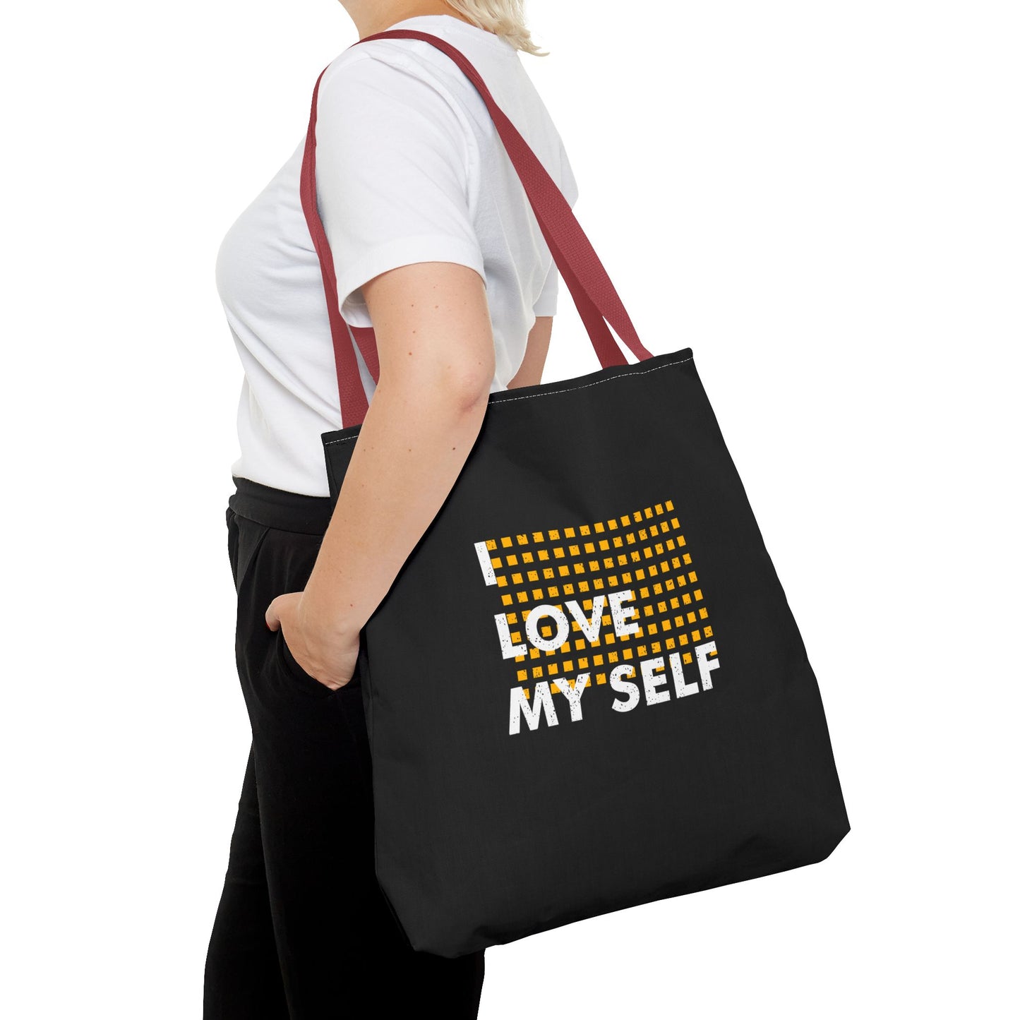 I Love Myself Tote Bag (AOP)