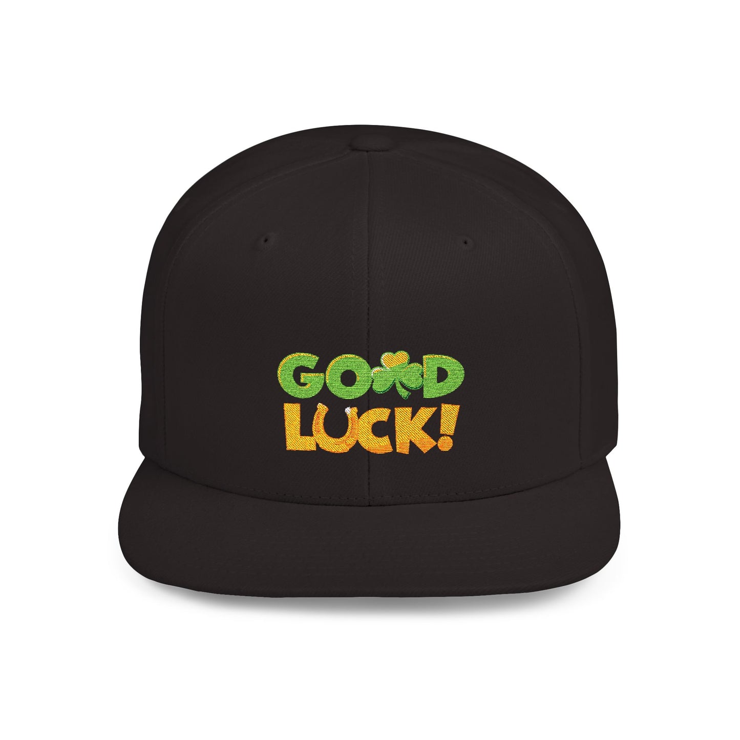 Good Luck Flat Bill Snapback