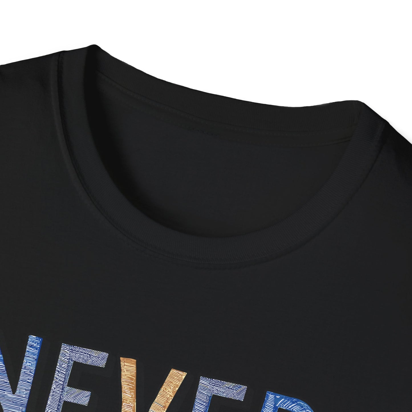 Never Give Up Keep Going Unisex Softstyle T-Shirt