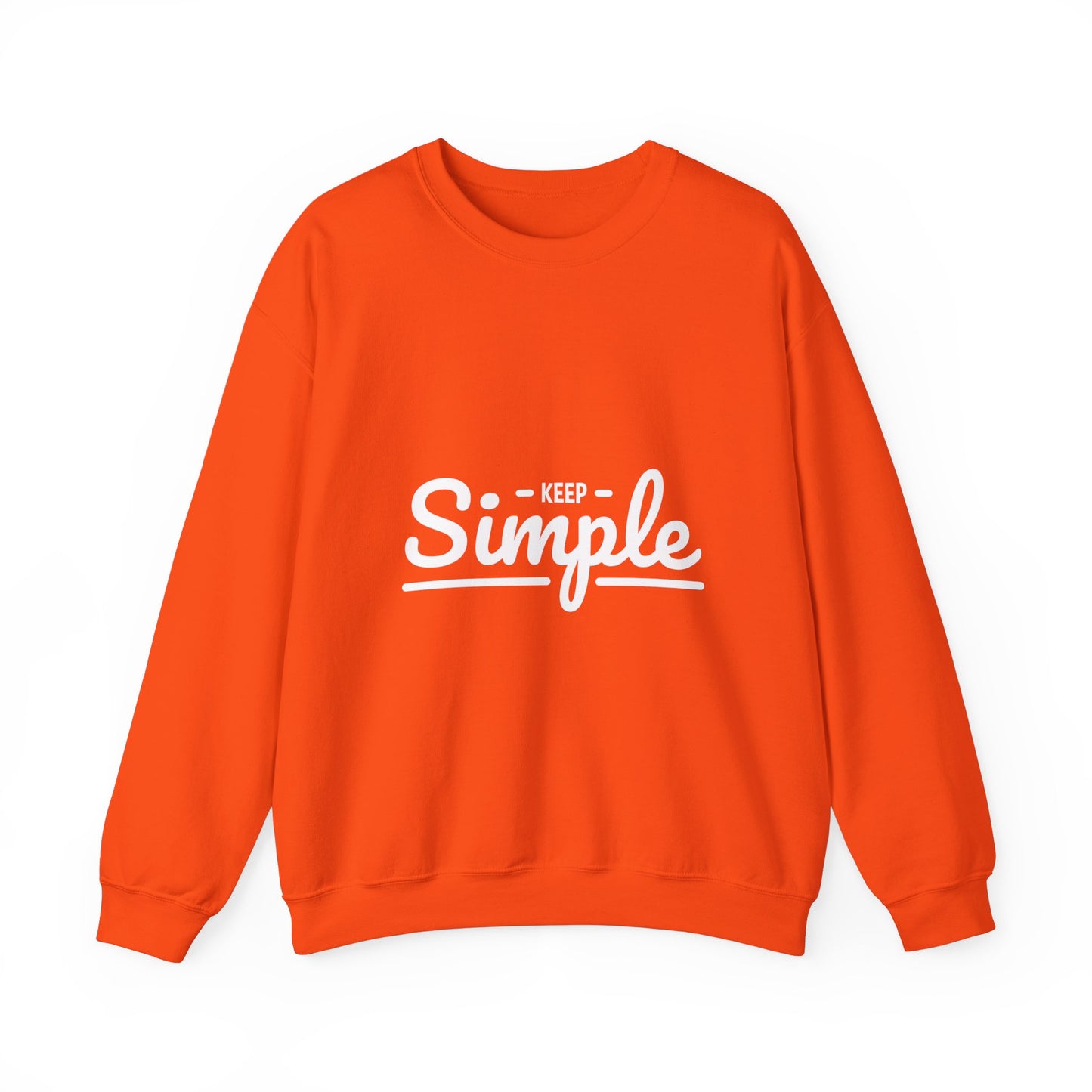 Keep Simple Unisex Heavy Blend™ Crewneck Sweatshirt