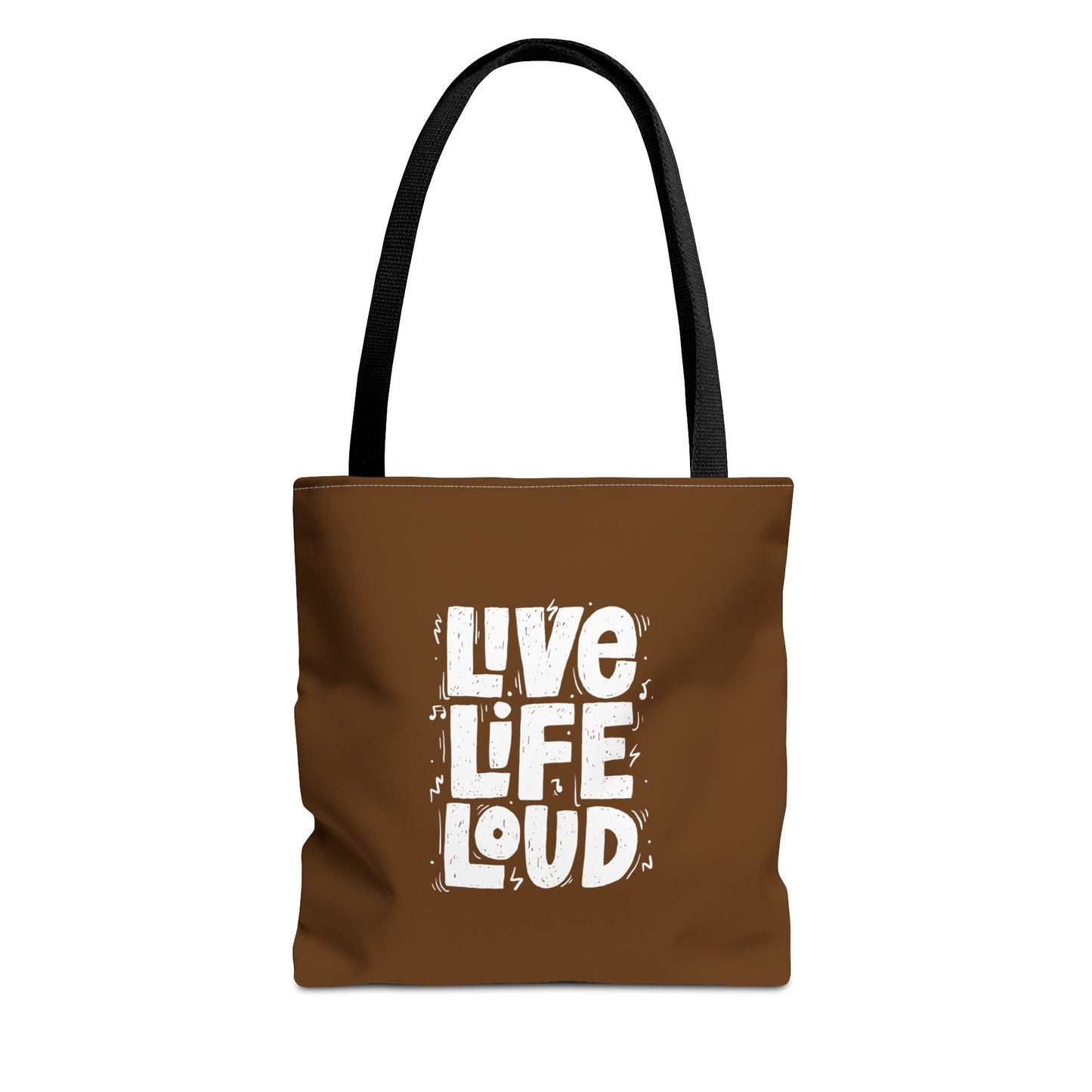 Live Life Loud Tote Bag (AOP)