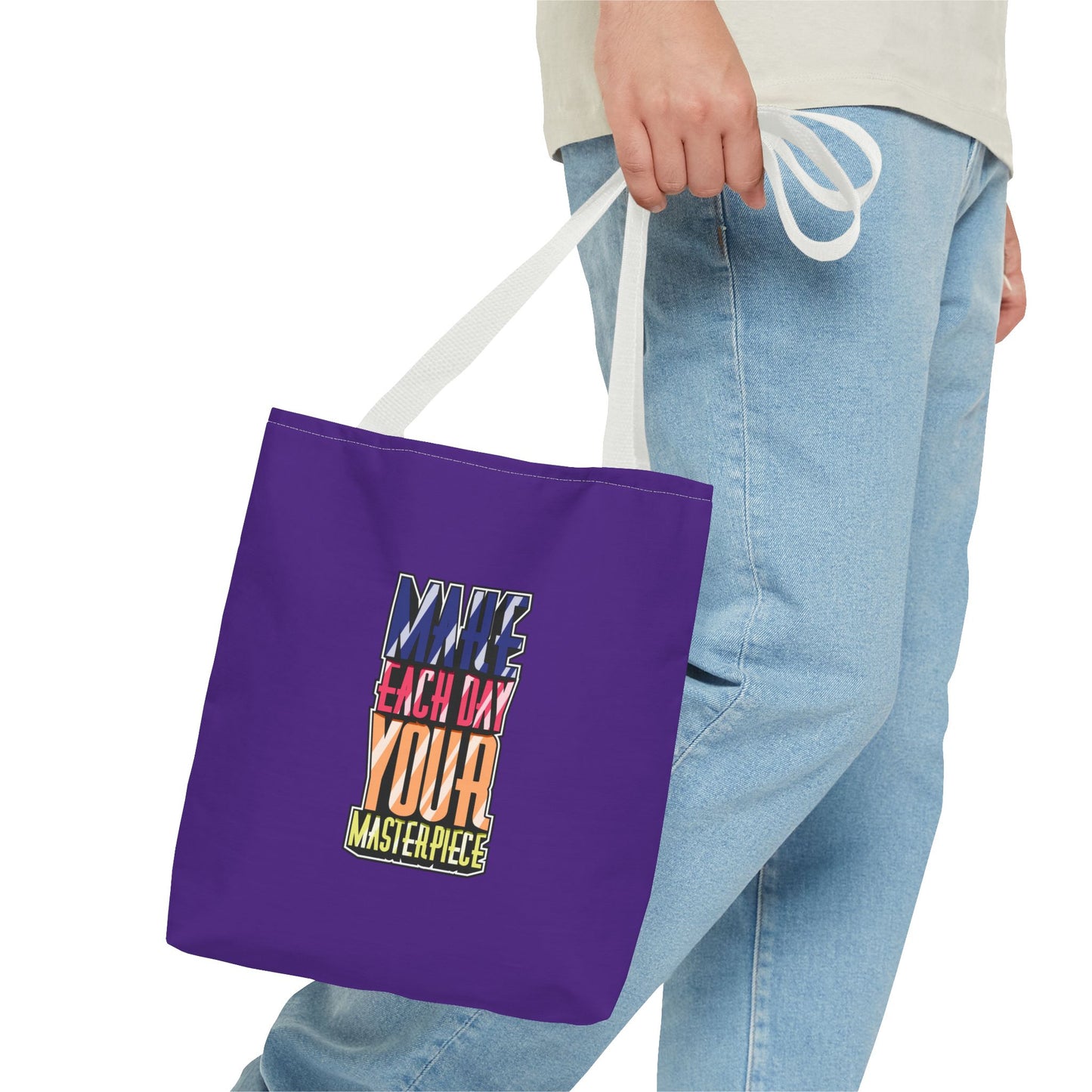 Make Each Day Your Masterpiece Tote Bag (AOP)