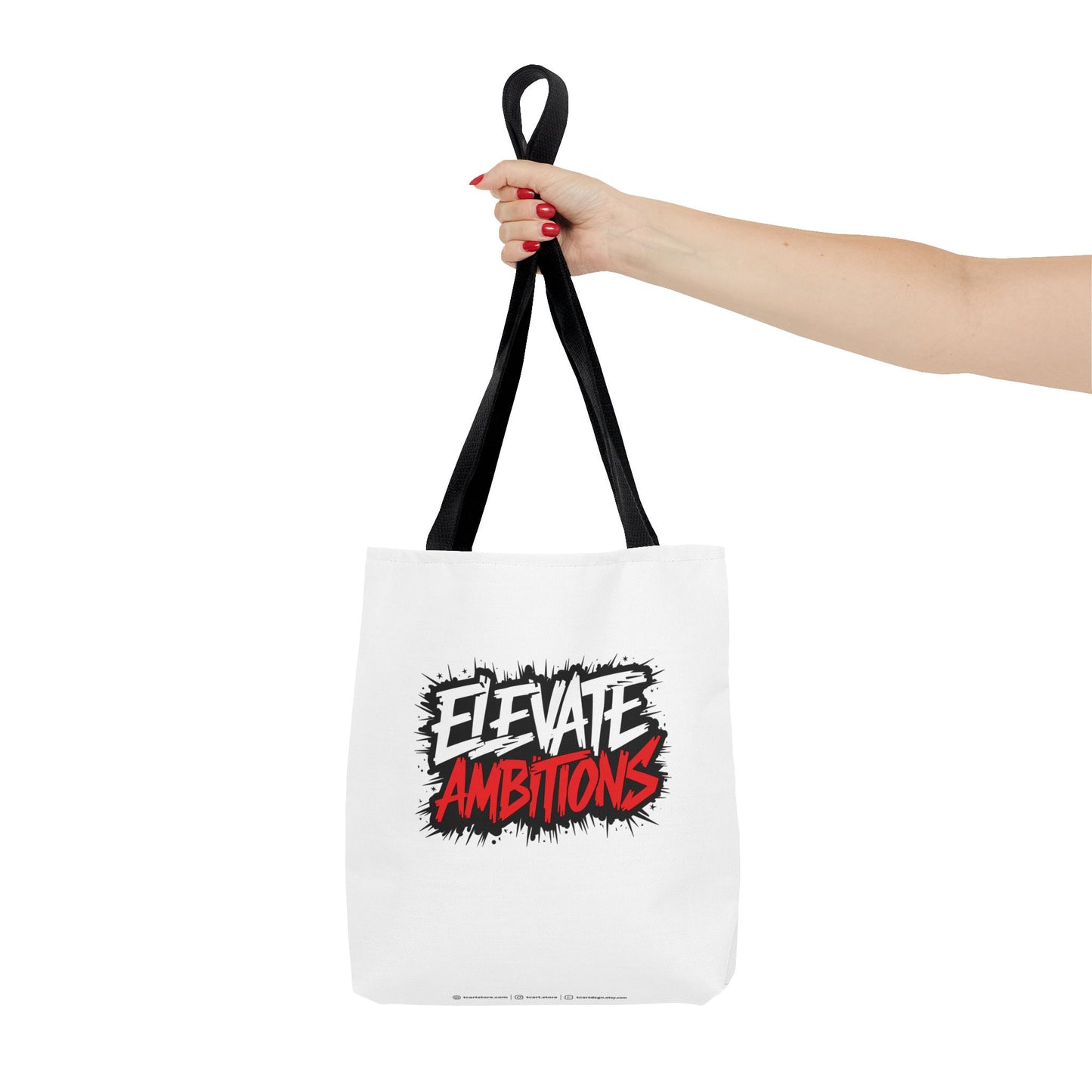 Elevate Ambitions Tote Bag (AOP)