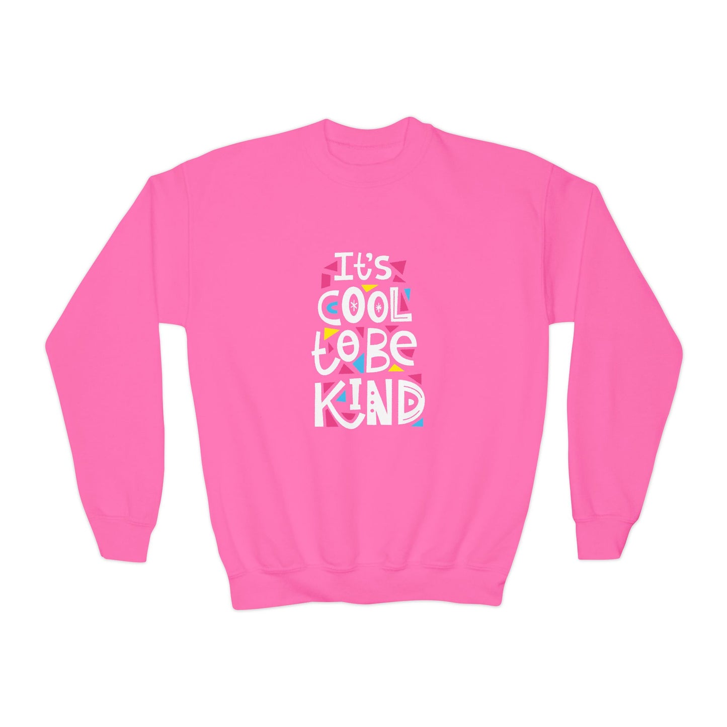 It's Cool To Be Kind Youth Crewneck Sweatshirt