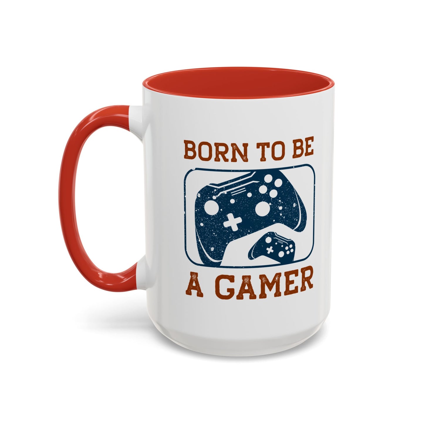 Born To Be A Gamer Accent Coffee Mug (11, 15oz)