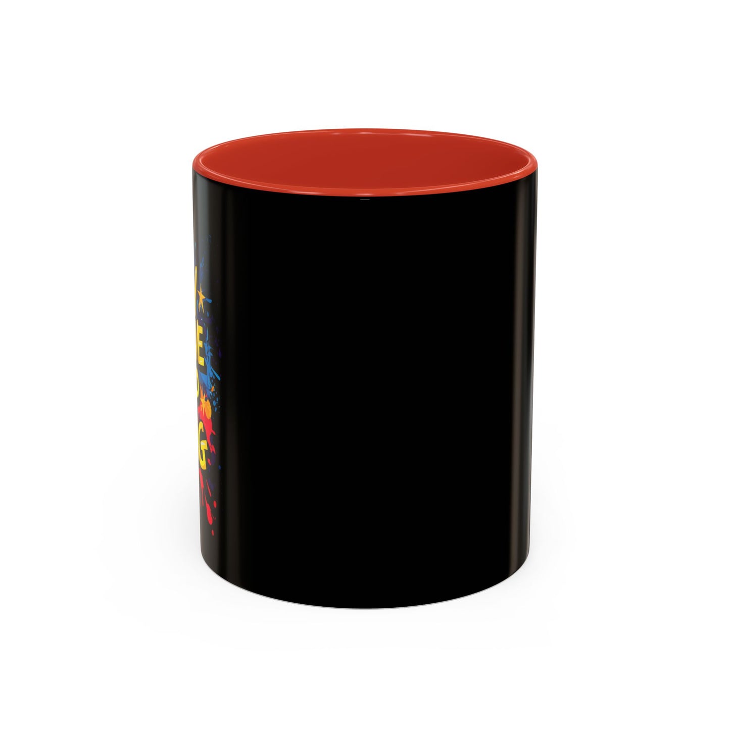 Stay Positive Keep Going Accent Coffee Mug (11, 15oz)