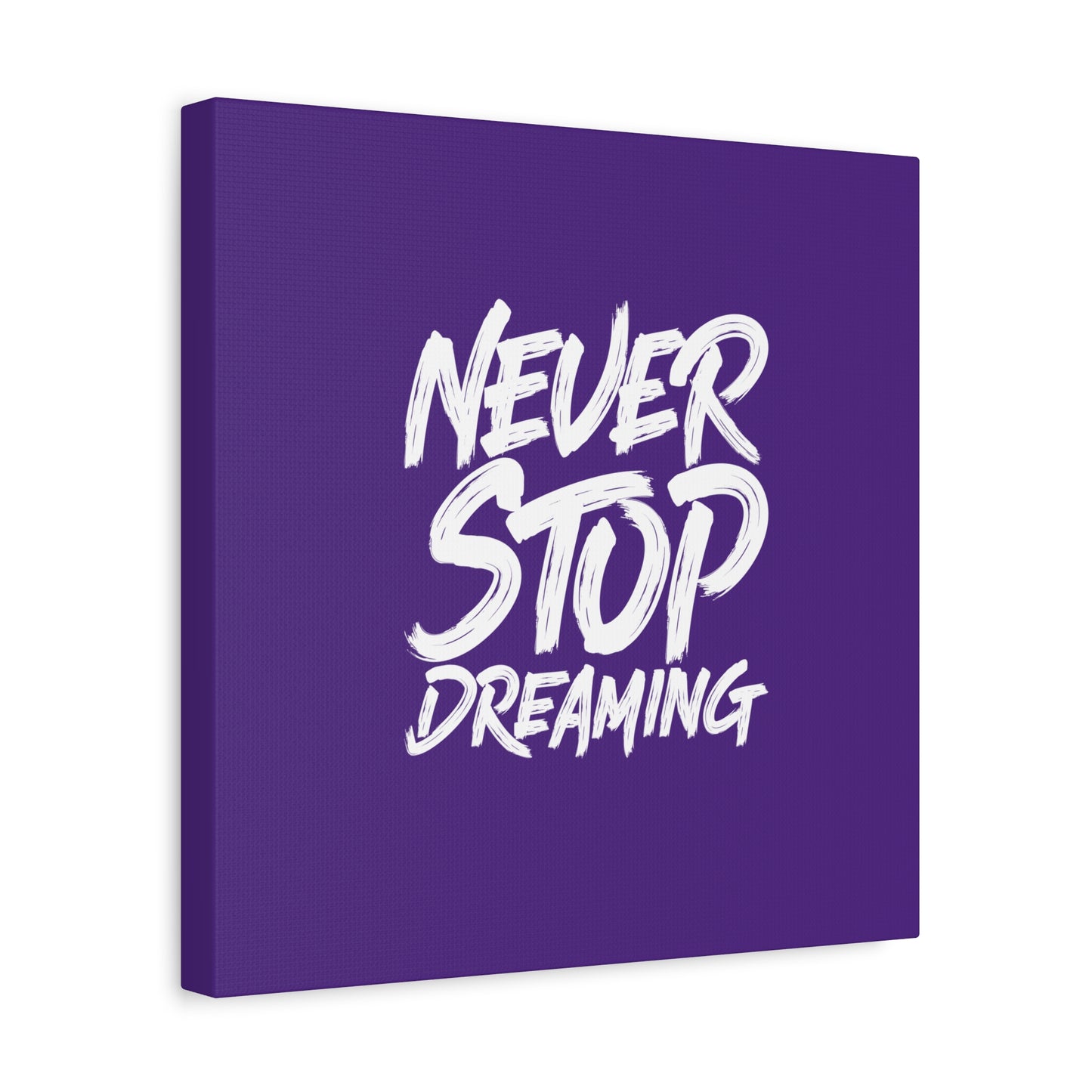 Never Stop Dreaming Matte Canvas, Stretched, 1.25"