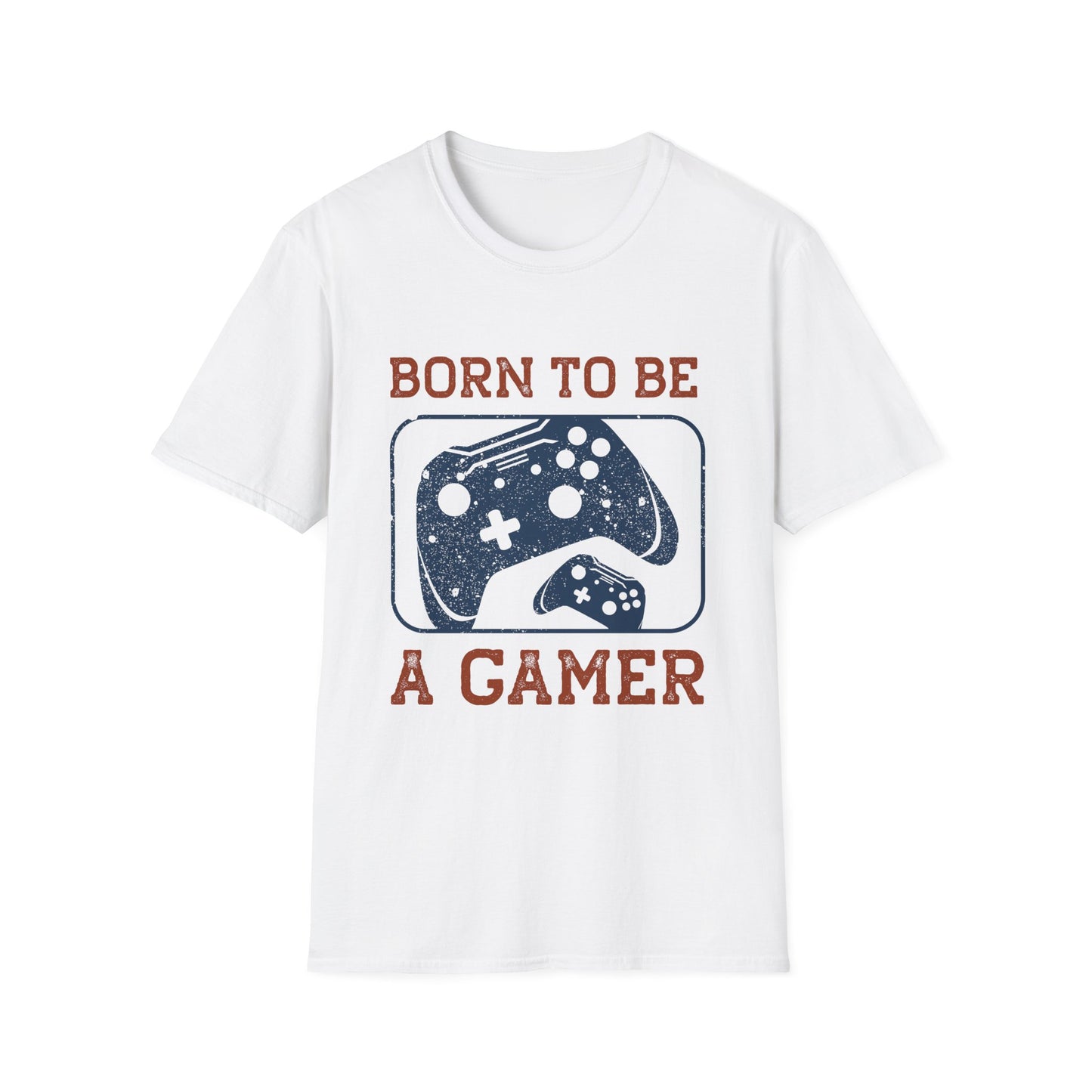 Born To Be A Gamer Unisex Softstyle T-Shirt