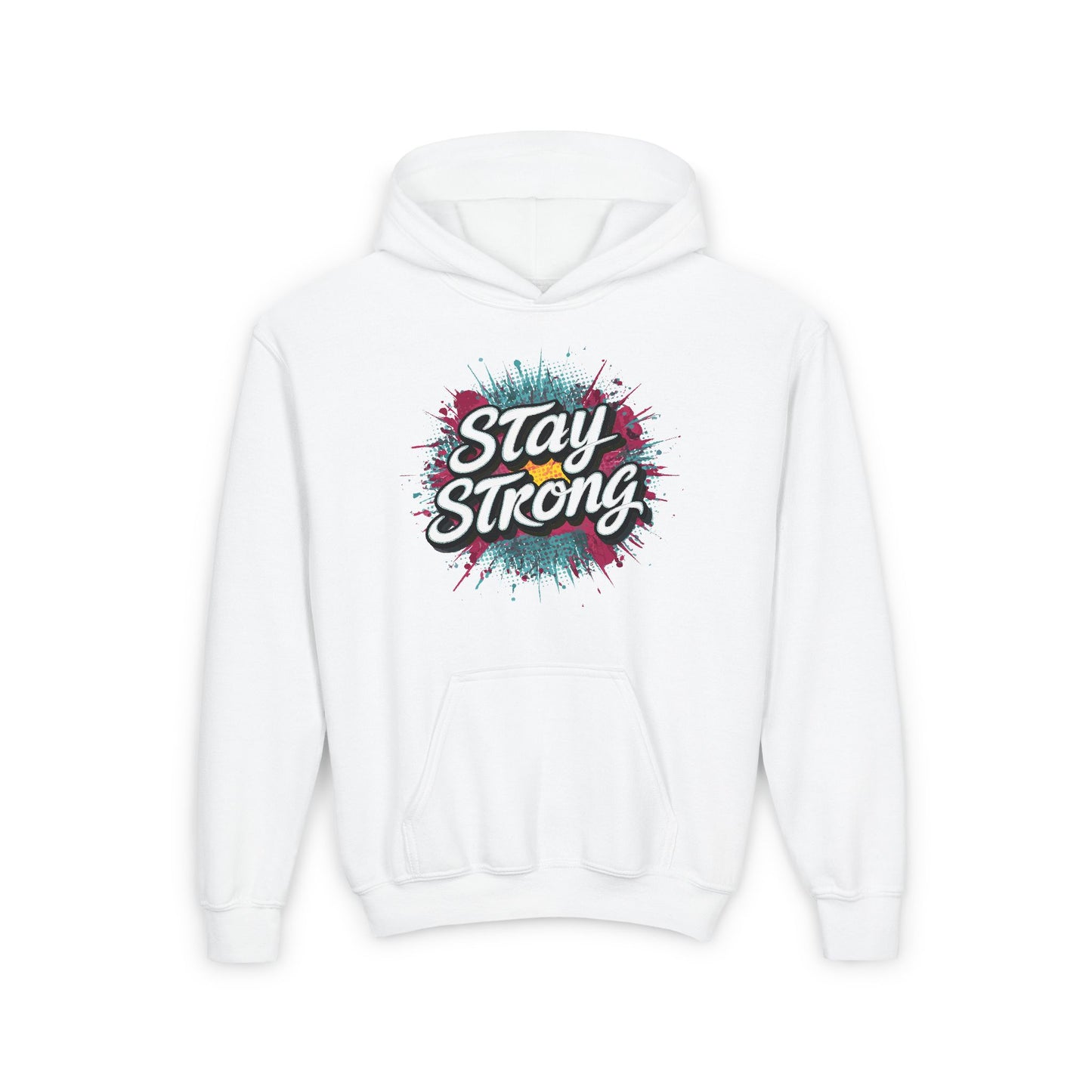Stay Strong Youth Heavy Blend Hooded Sweatshirt