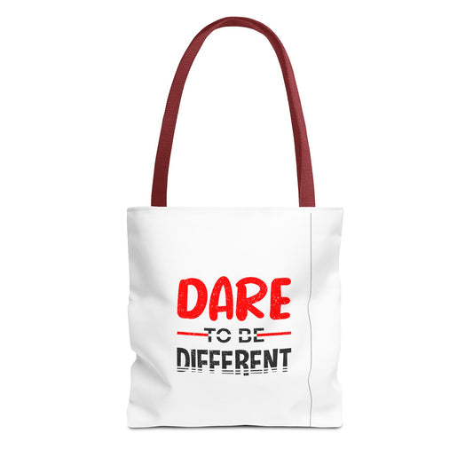 Dare To Be Different Tote Bag (AOP)