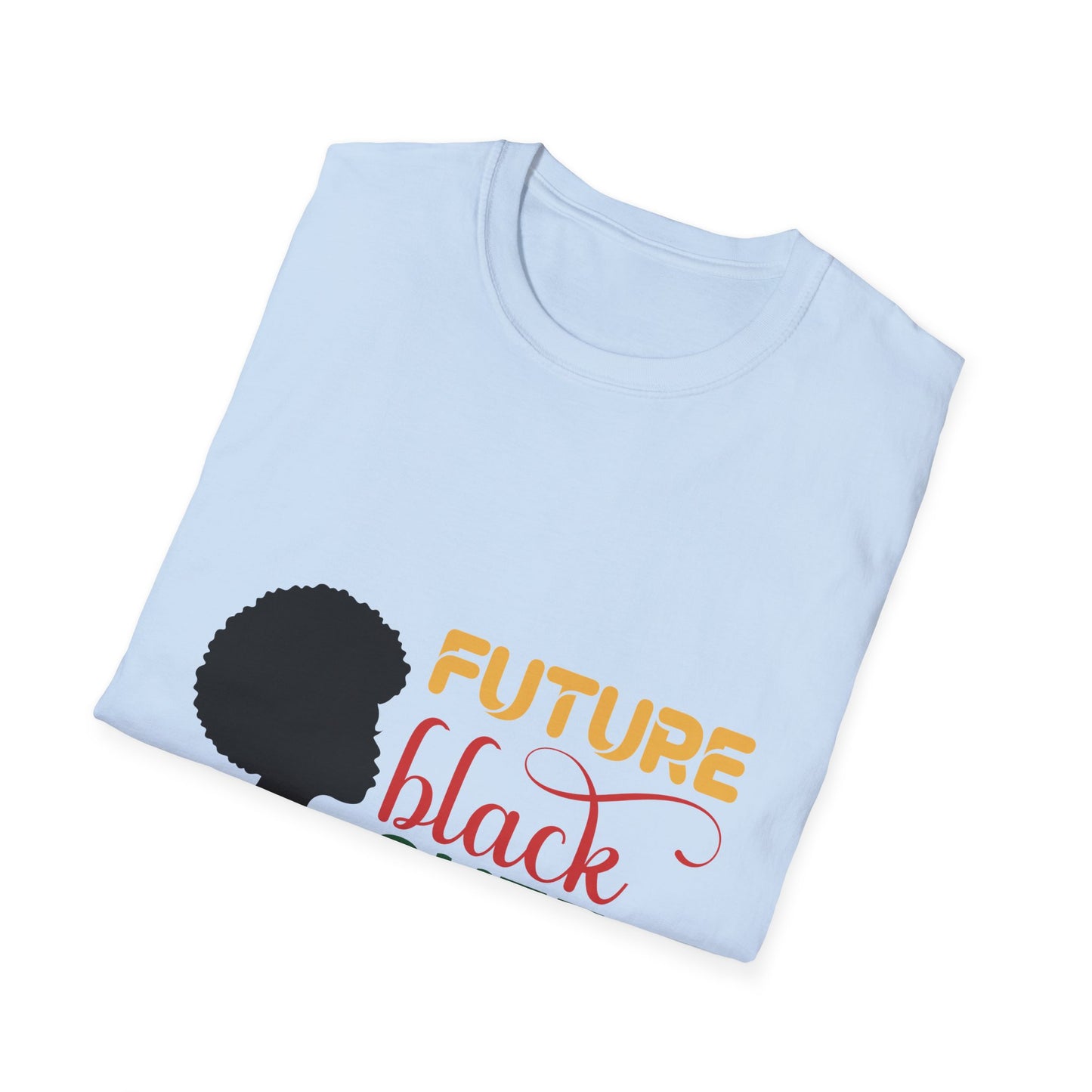 Future Black Queen Unisex Softstyle T-Shirt