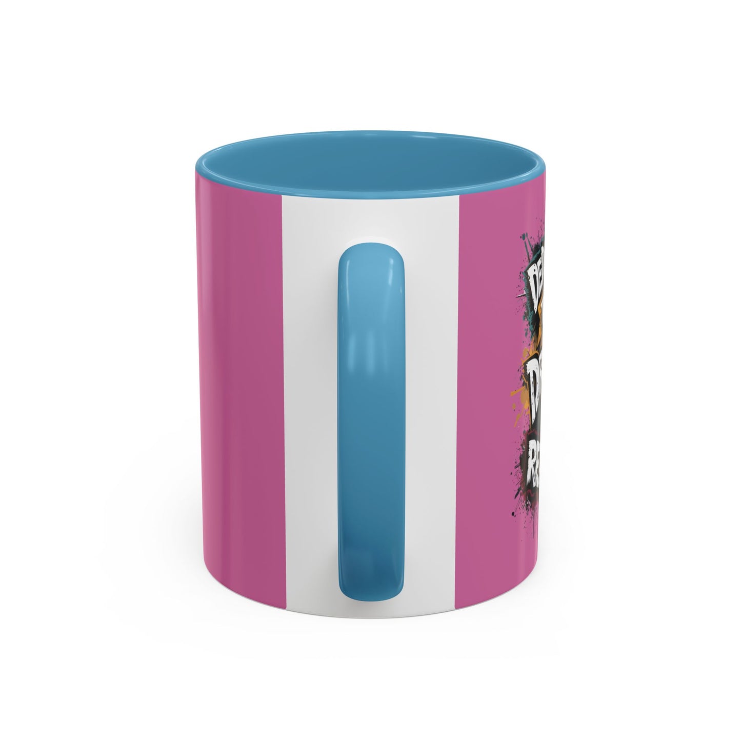 Dedication Turns Dreams Into Reality Accent Coffee Mug (11, 15oz)