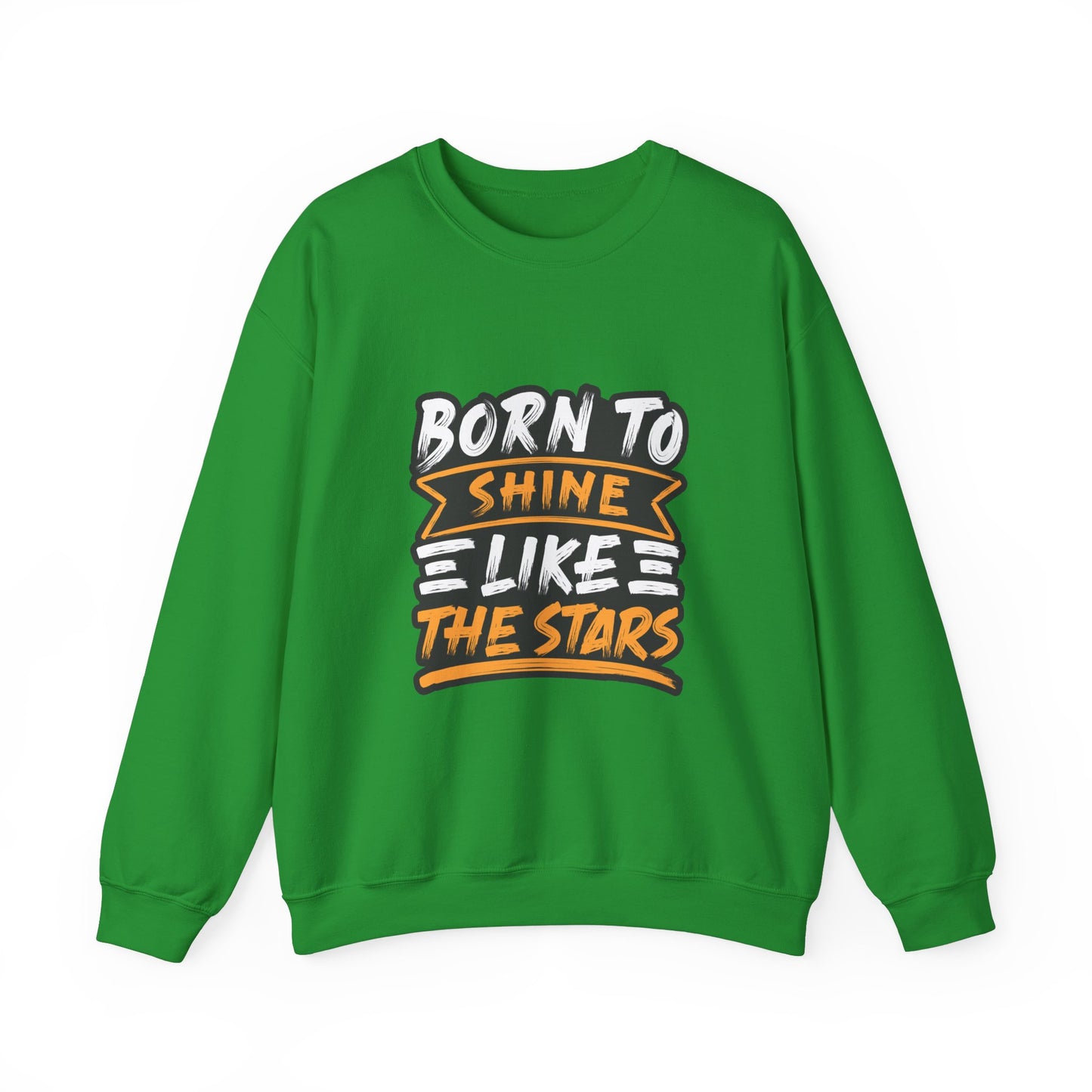 Born To Shine Like The Stars Unisex Heavy Blend™ Crewneck Sweatshirt