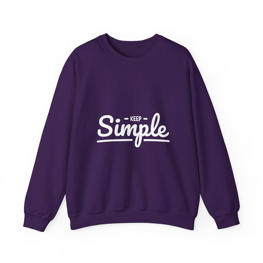 Keep Simple Unisex Heavy Blend™ Crewneck Sweatshirt
