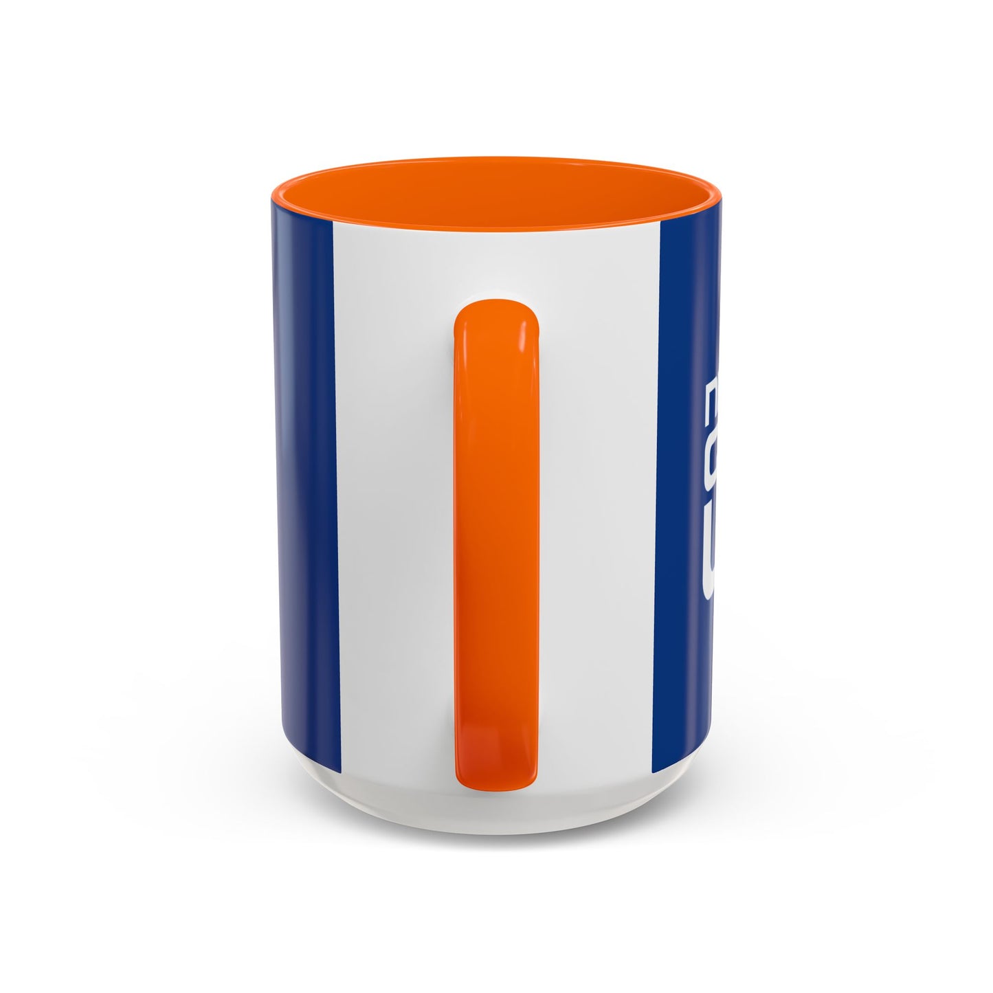 Never Give Up Accent Coffee Mug (11, 15oz)