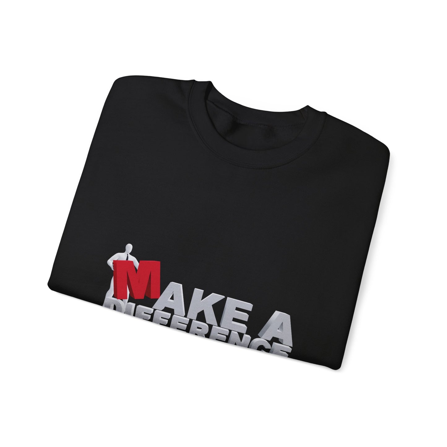 Make A Difference Unisex Heavy Blend™ Crewneck Sweatshirt