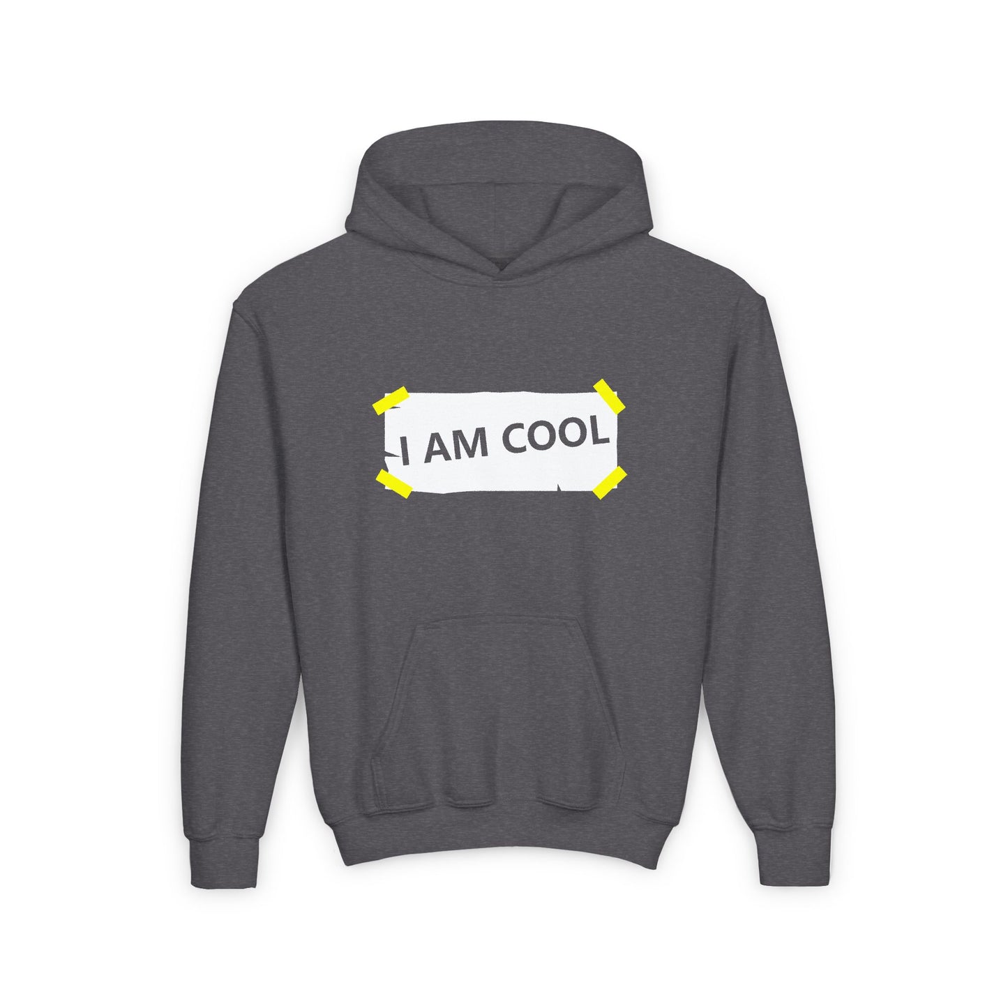 I Am Cool Youth Heavy Blend Hooded Sweatshirt