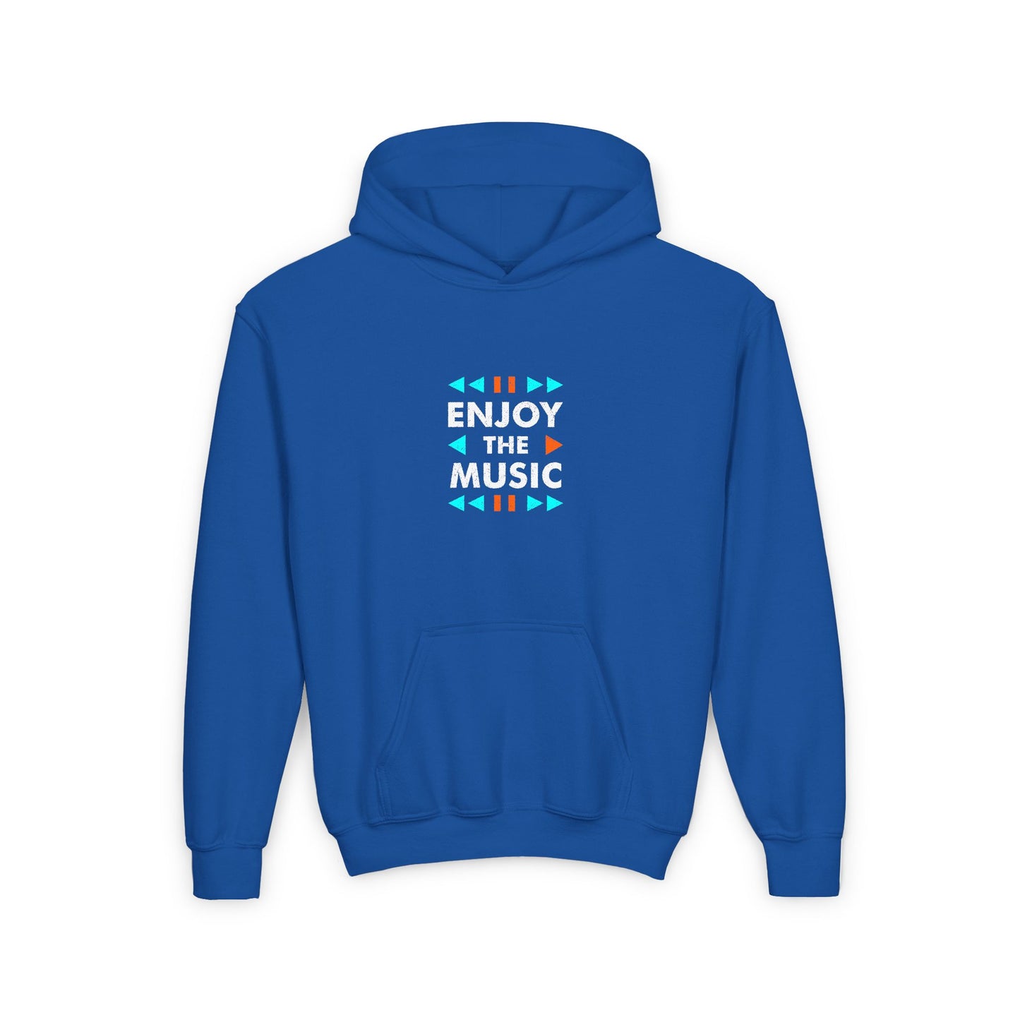 Enjoy The Music Youth Heavy Blend Hooded Sweatshirt