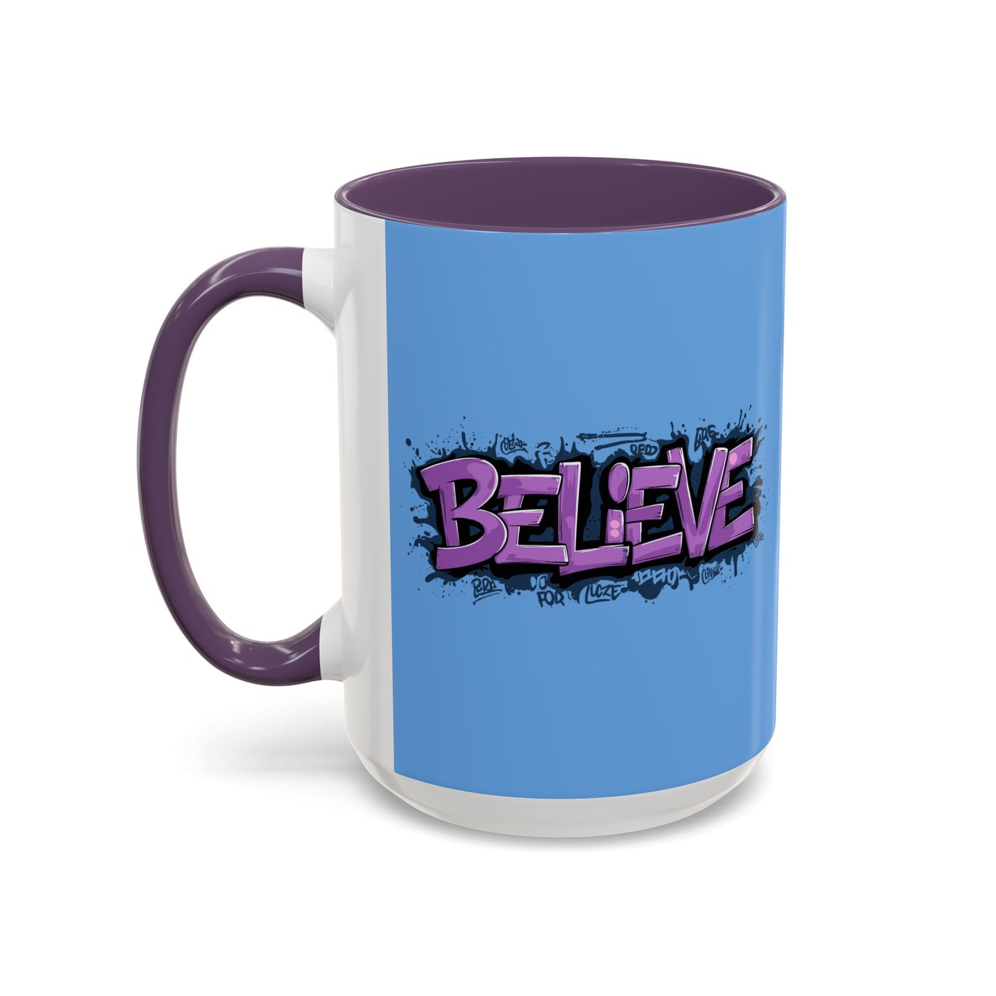 Believe Accent Coffee Mug (11, 15oz)