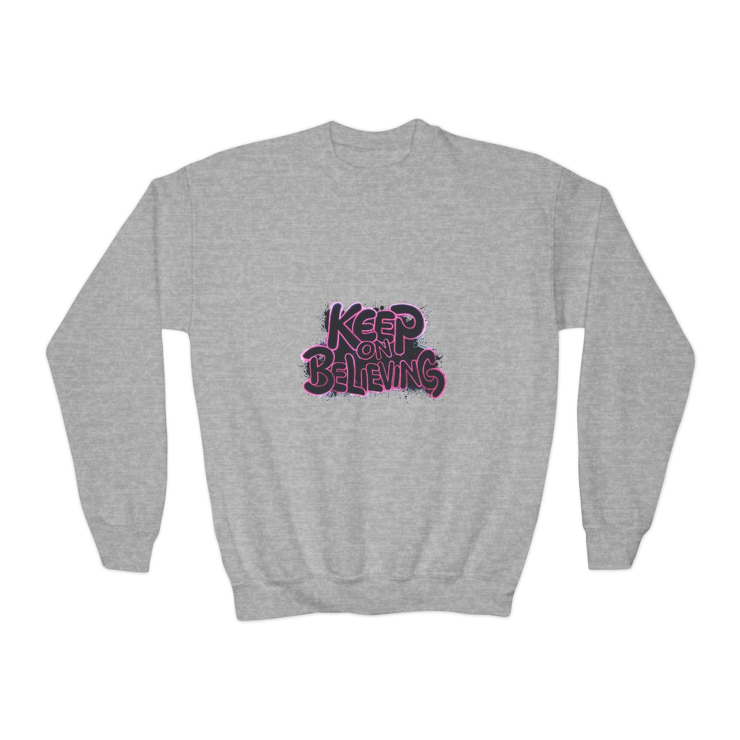 Keep On Believing Youth Crewneck Sweatshirt