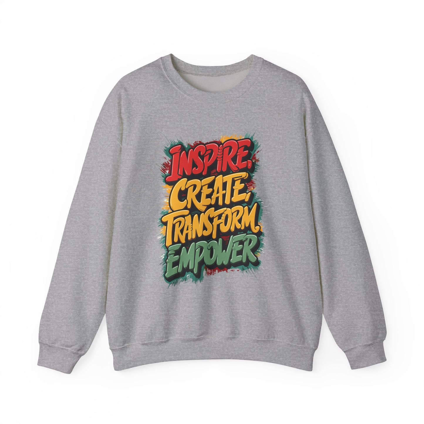 Inspire Create Transform Empower Unisex Heavy Blend™ Crewneck Sweatshirt