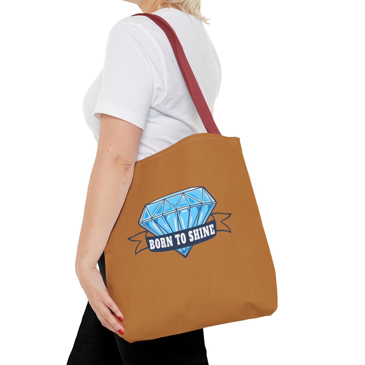 Born To Shine Tote Bag (AOP)