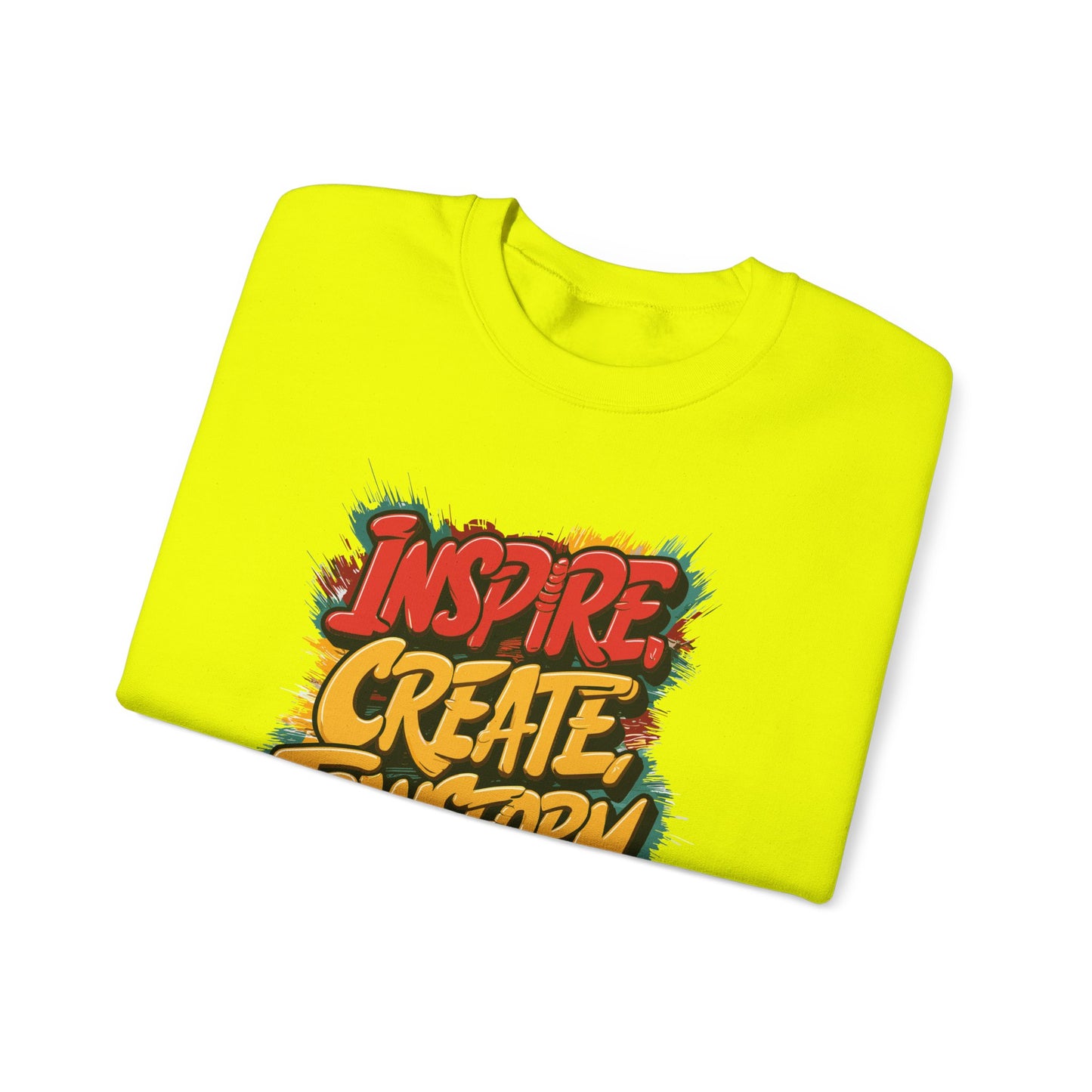 Inspire Create Transform Empower Unisex Heavy Blend™ Crewneck Sweatshirt