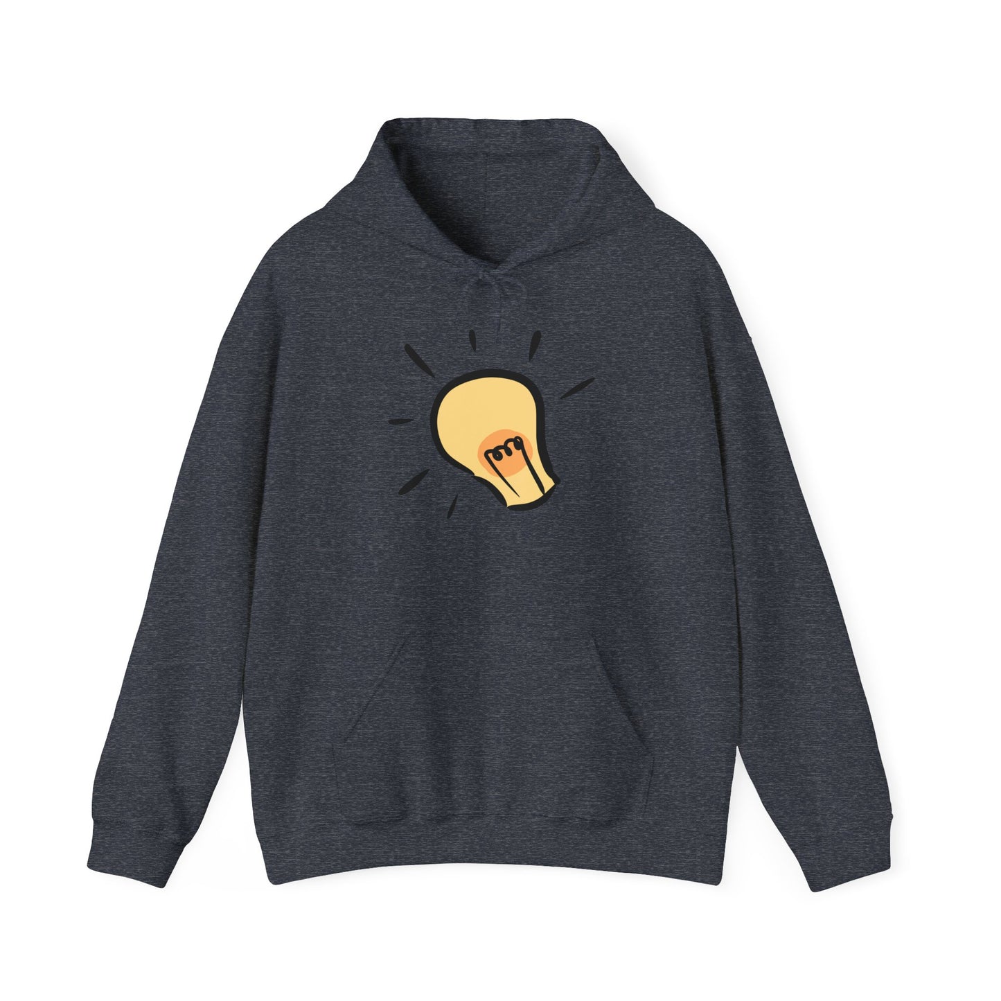 Inspire Idea Bulb Unisex Heavy Blend™ Hooded Sweatshirt