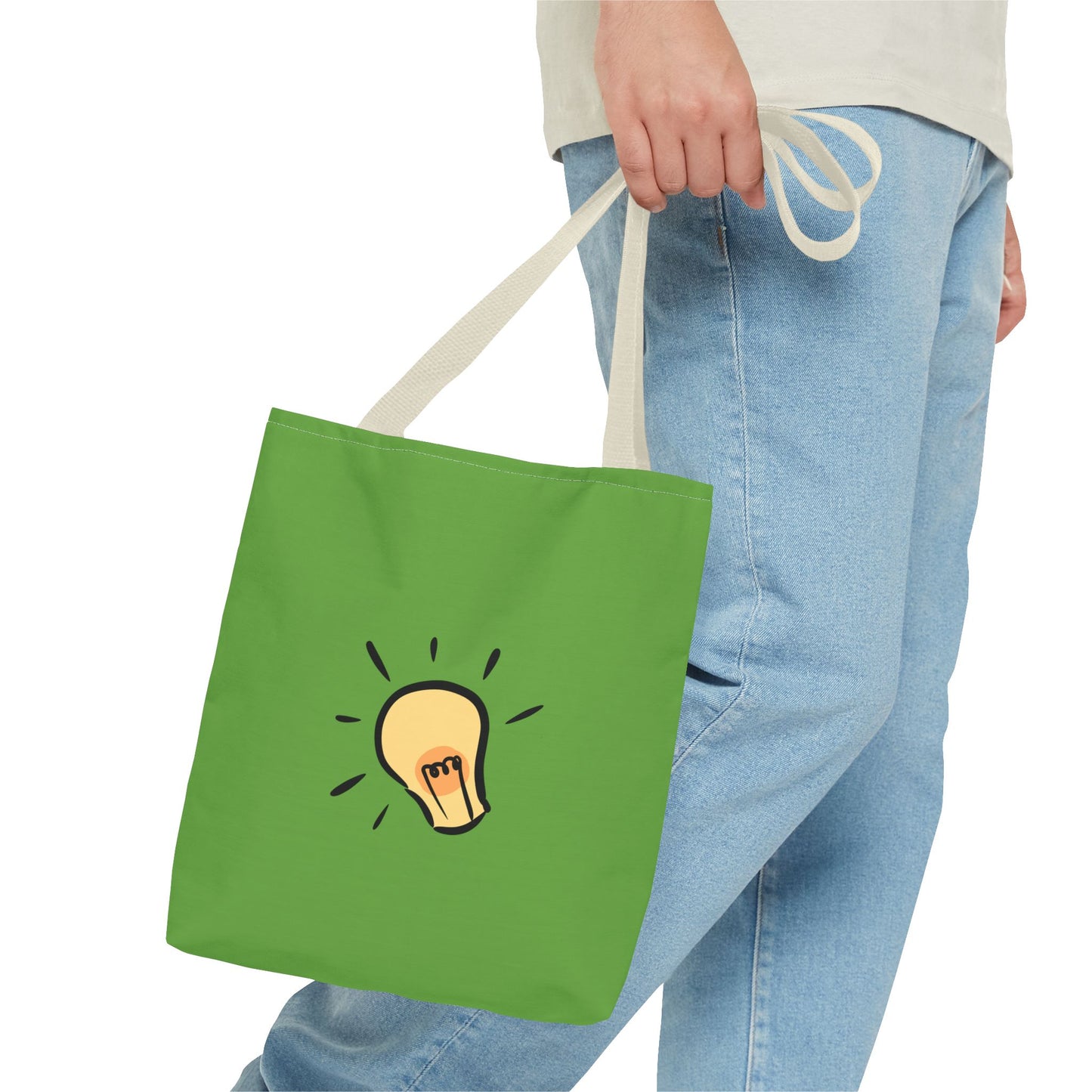 Inspire Idea Bulb Tote Bag (AOP)