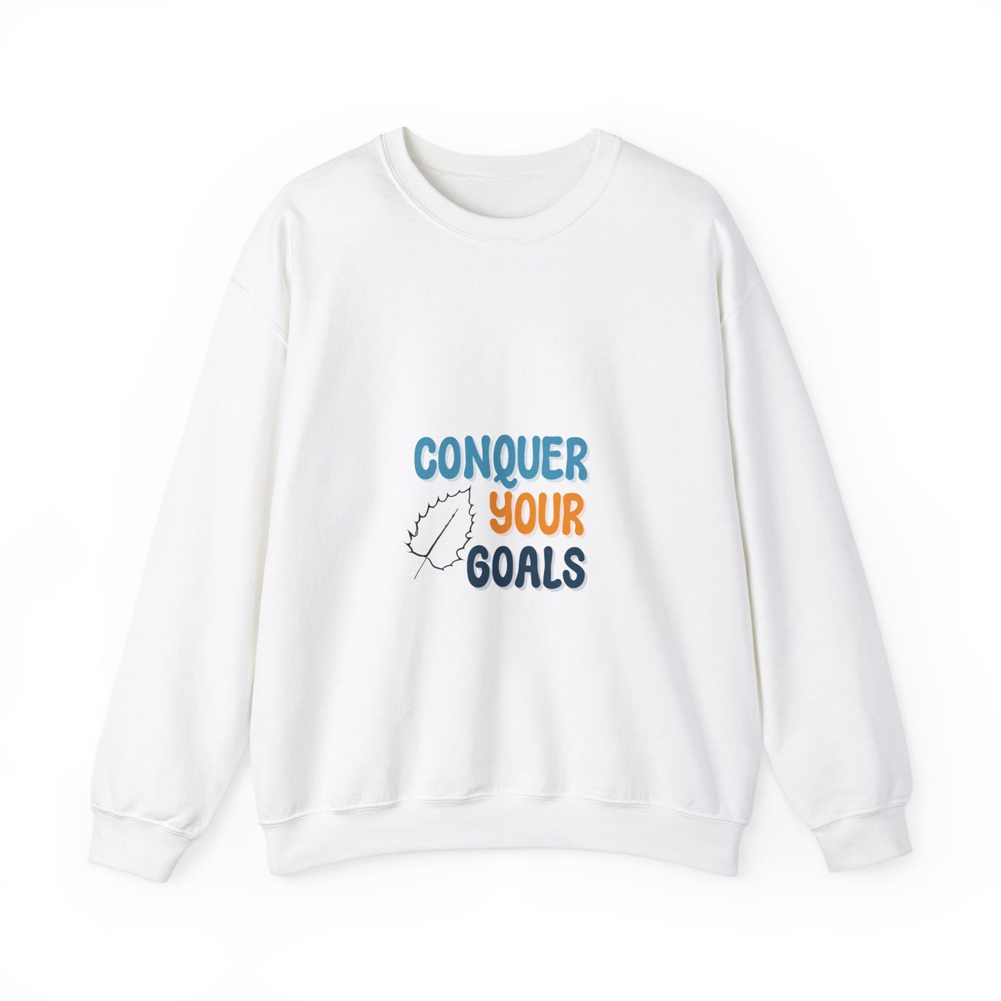 Conquer Your Goals Unisex Heavy Blend™ Crewneck Sweatshirt