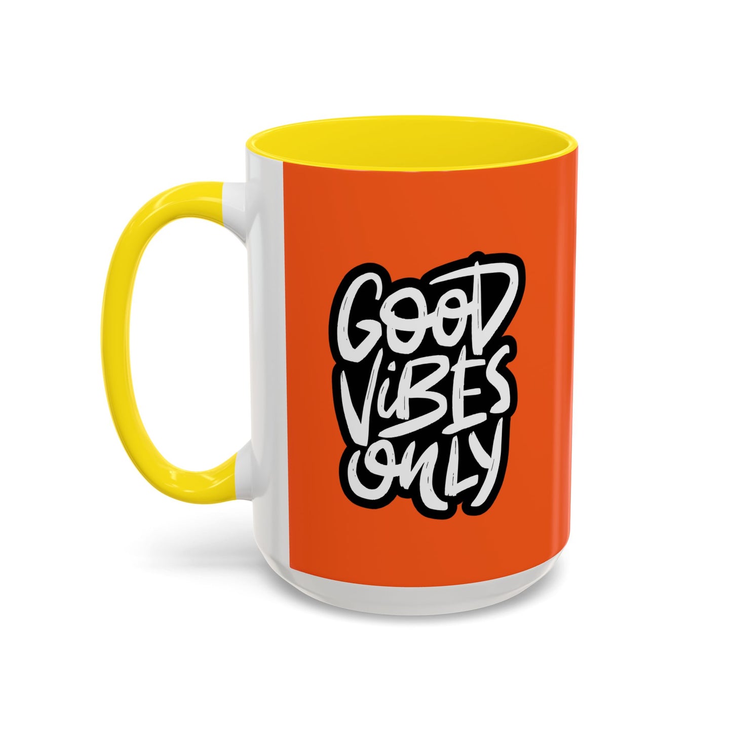 Good Vibes Only Accent Coffee Mug (11, 15oz)
