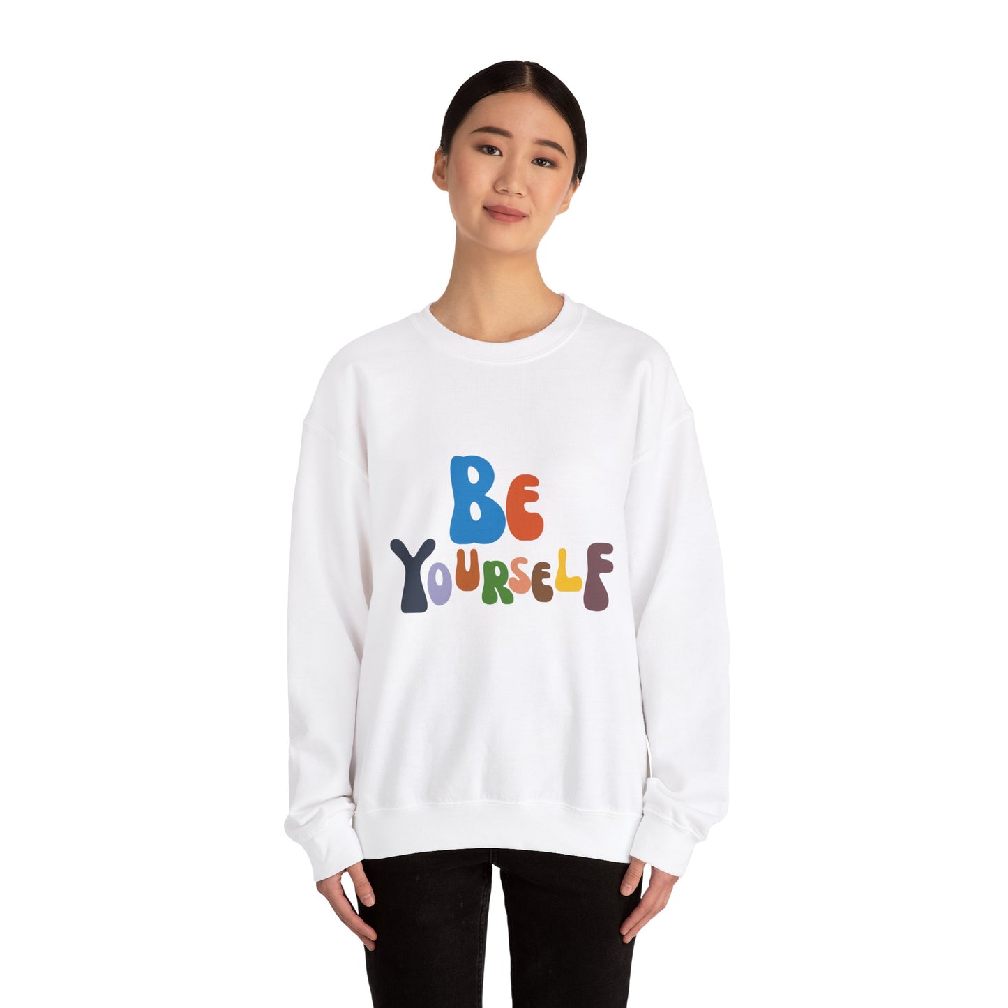 Be Yourself Unisex Heavy Blend™ Crewneck Sweatshirt