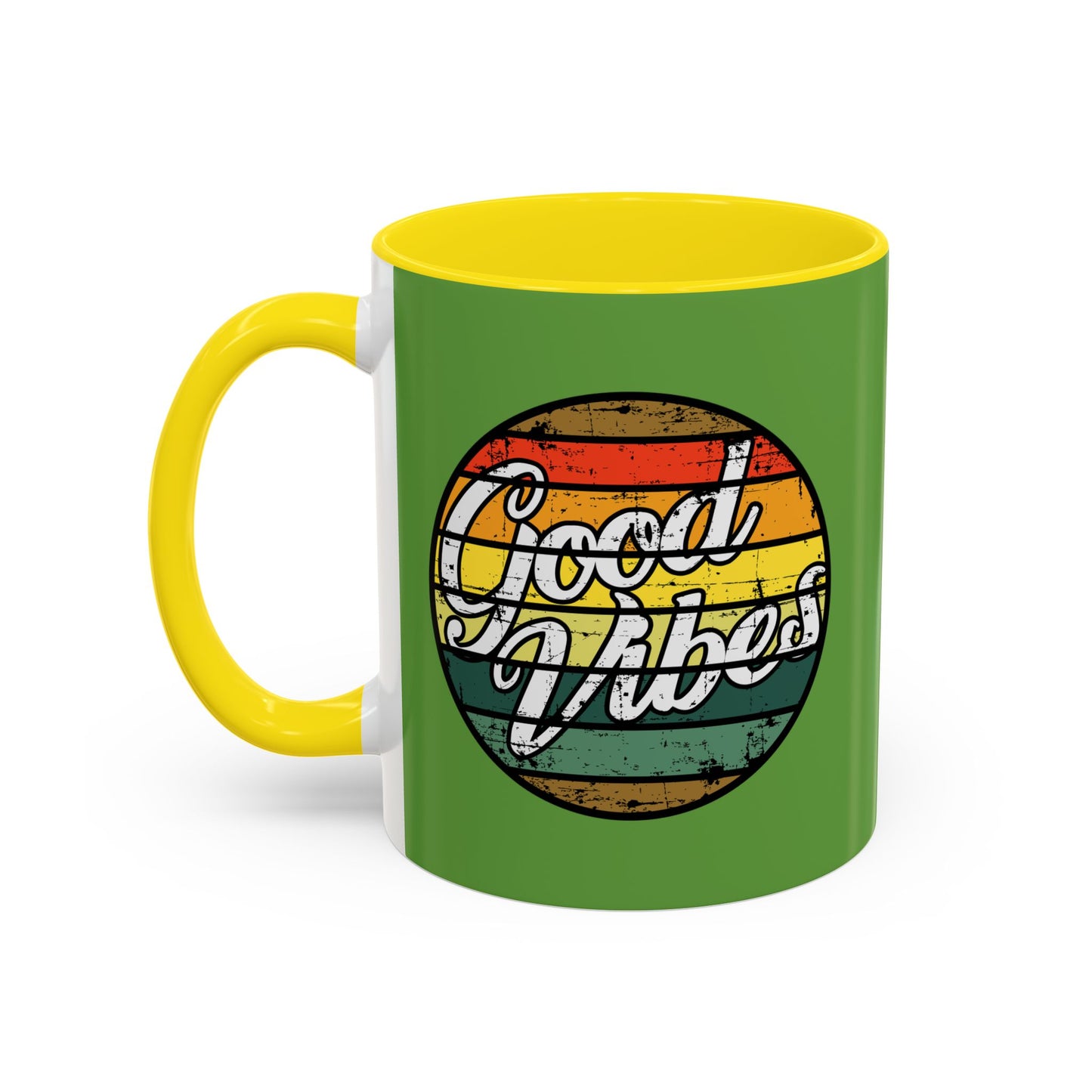 Good Vibes Accent Coffee Mug (11, 15oz)