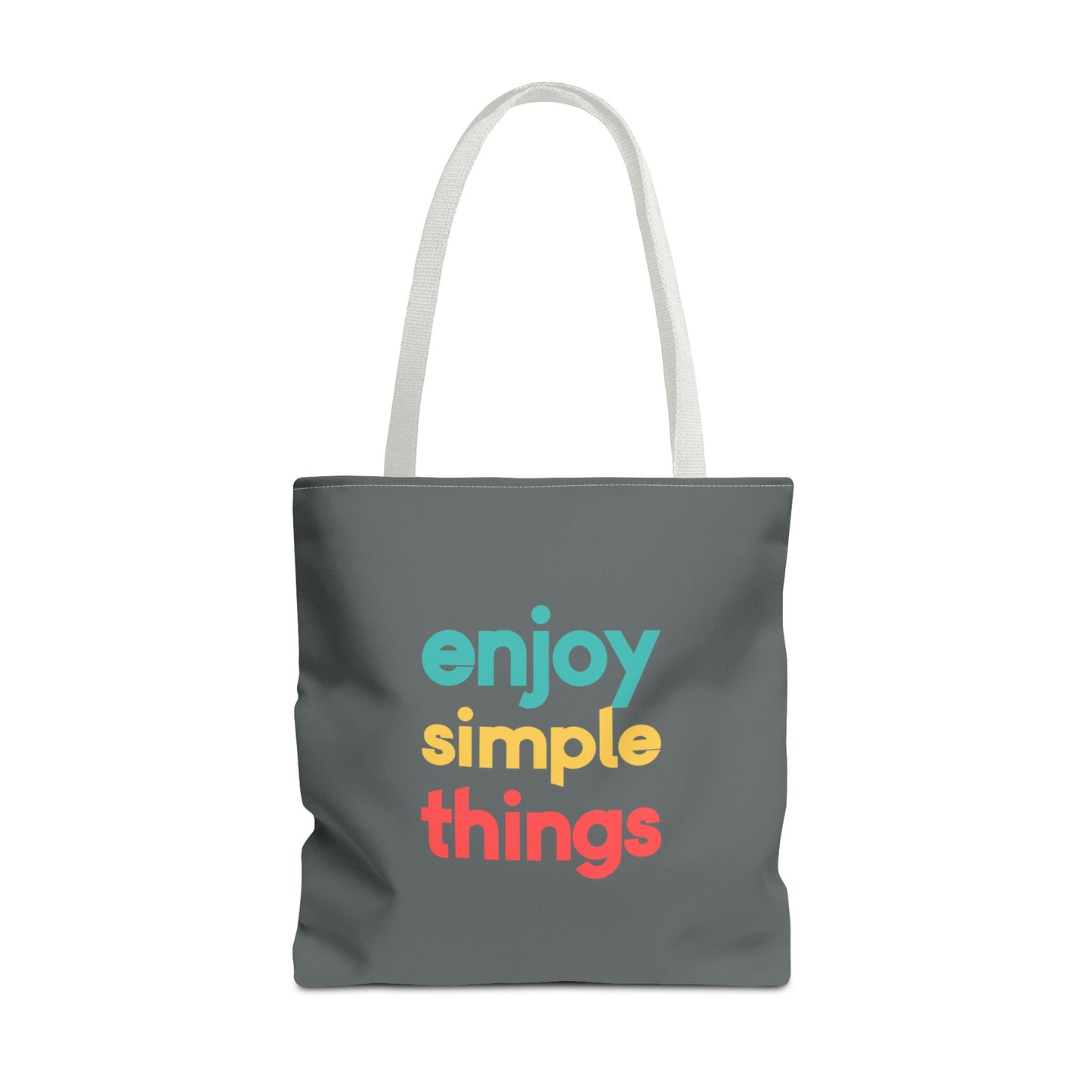 Enjoy Simple Things Tote Bag (AOP)