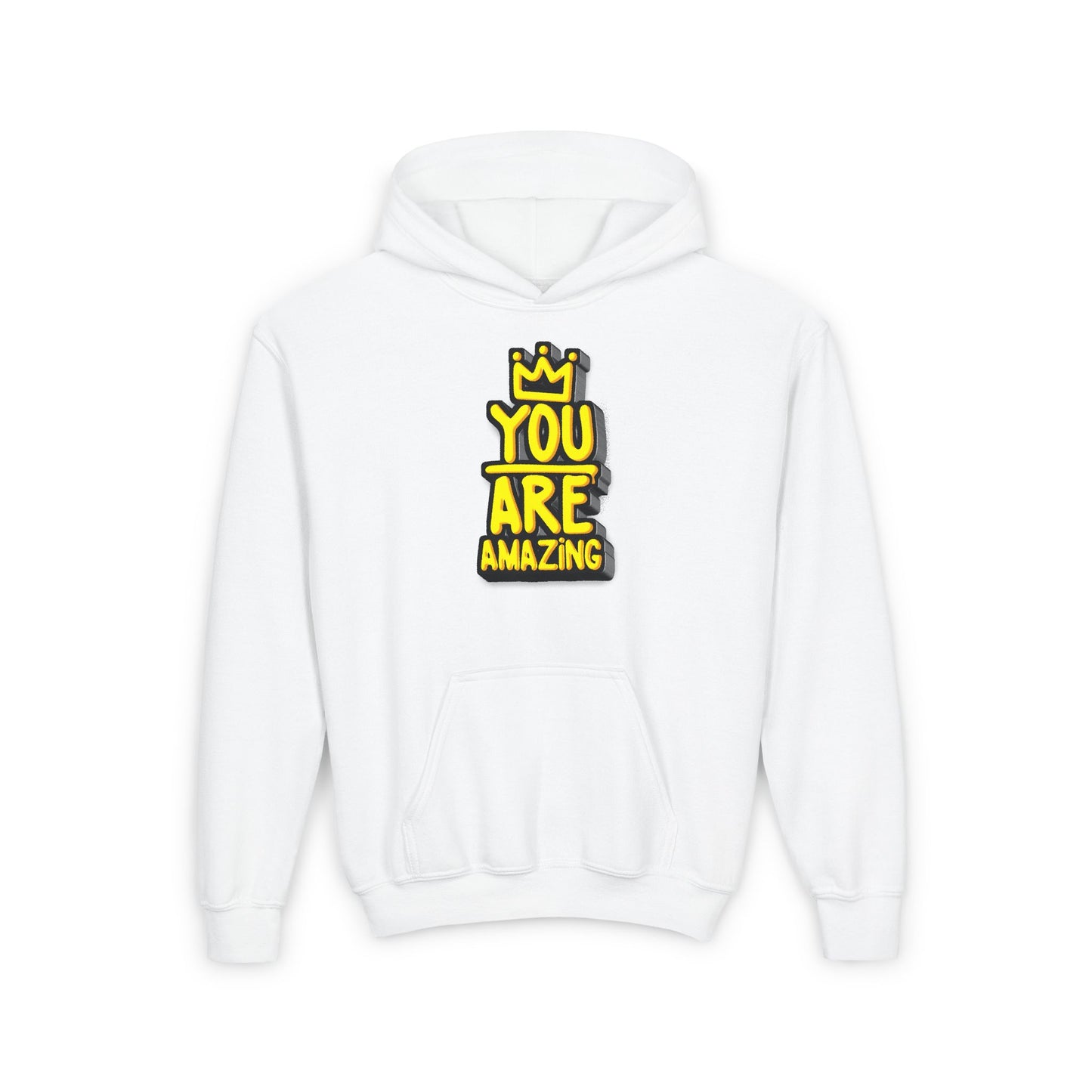 You Are Amazing Youth Heavy Blend Hooded Sweatshirt
