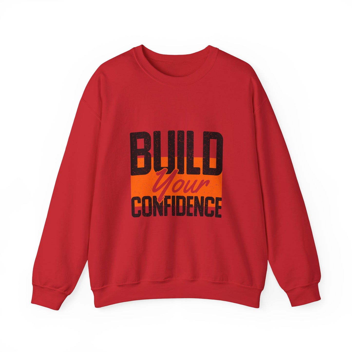 Build Your Confidence Unisex Heavy Blend™ Crewneck Sweatshirt