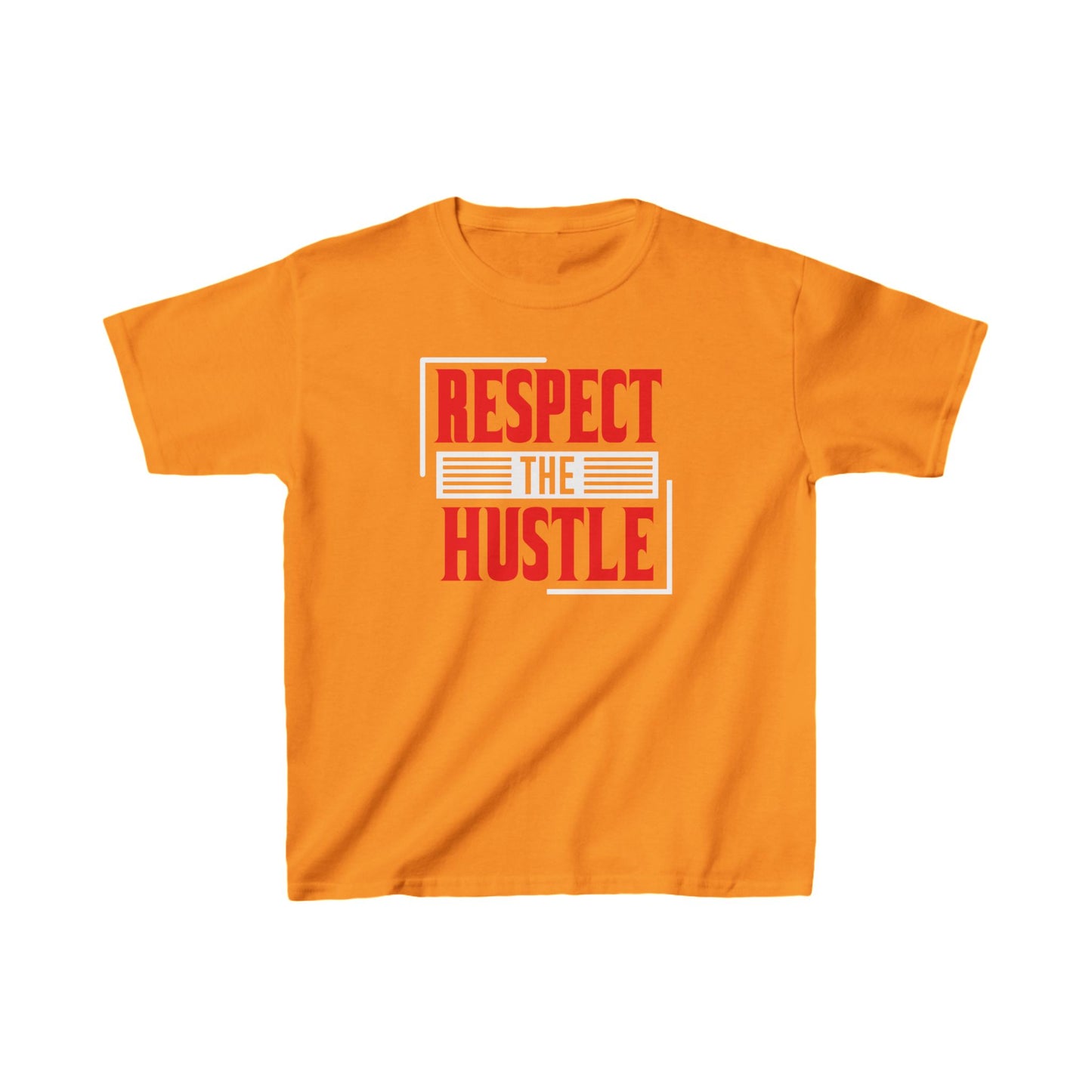 Respect The Hustle Kids Heavy Cotton™ Tee