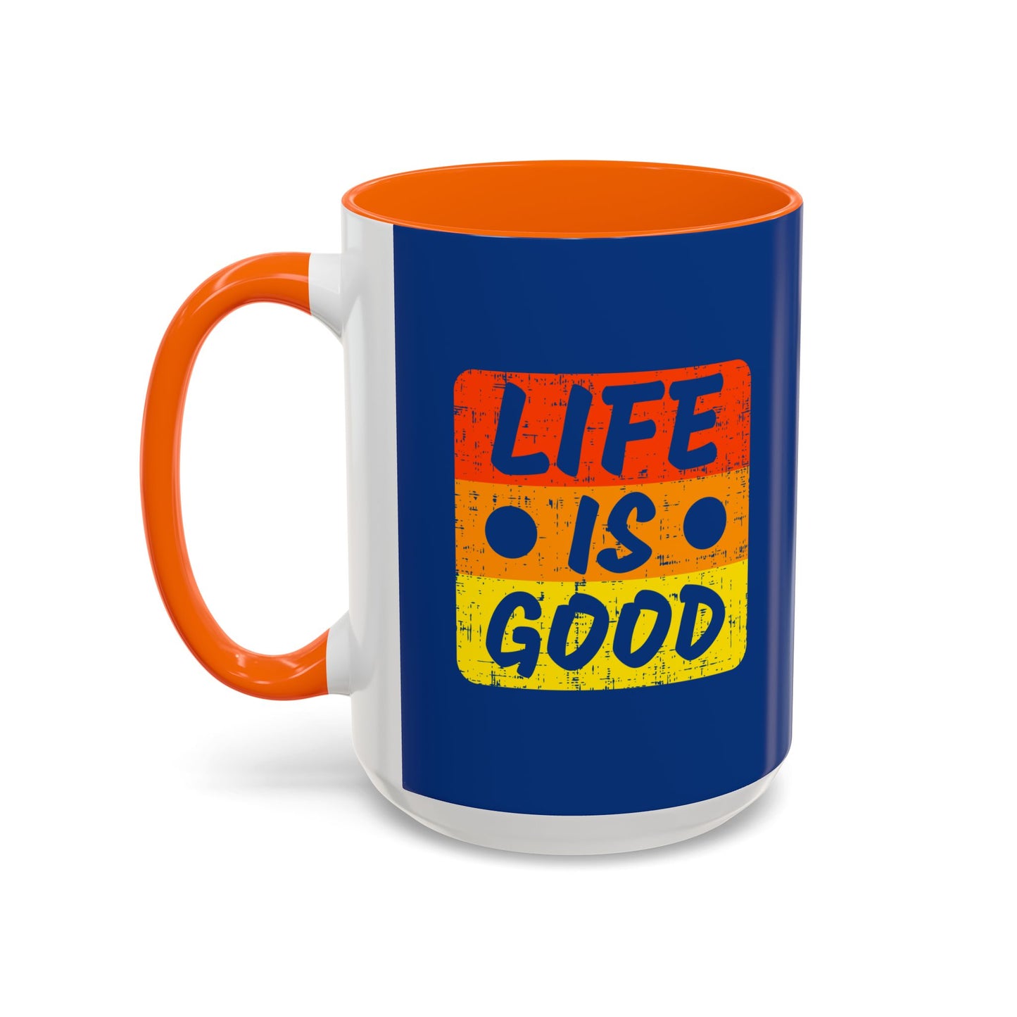 Life Is Good Accent Coffee Mug (11, 15oz)
